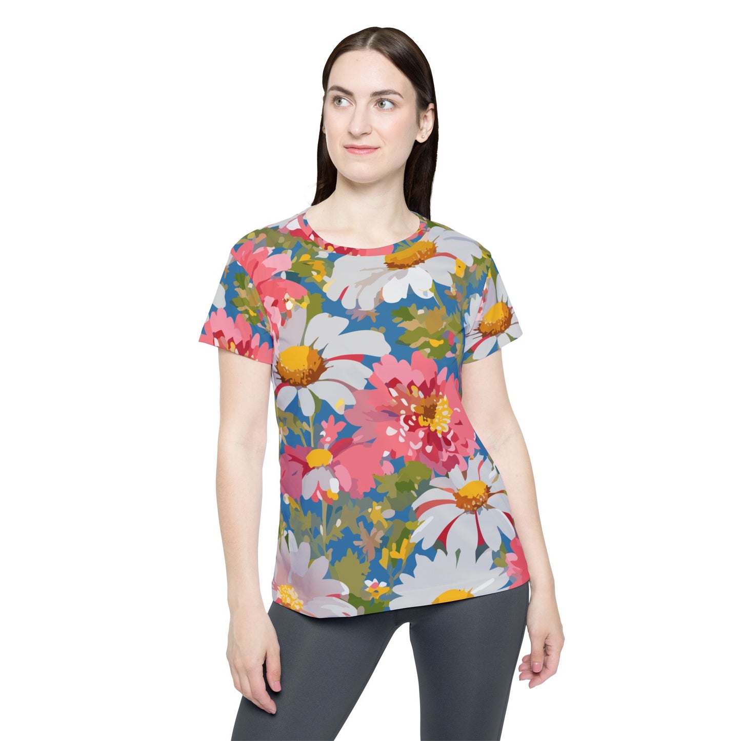 Floral Print Shirt, Shirt with Flowers