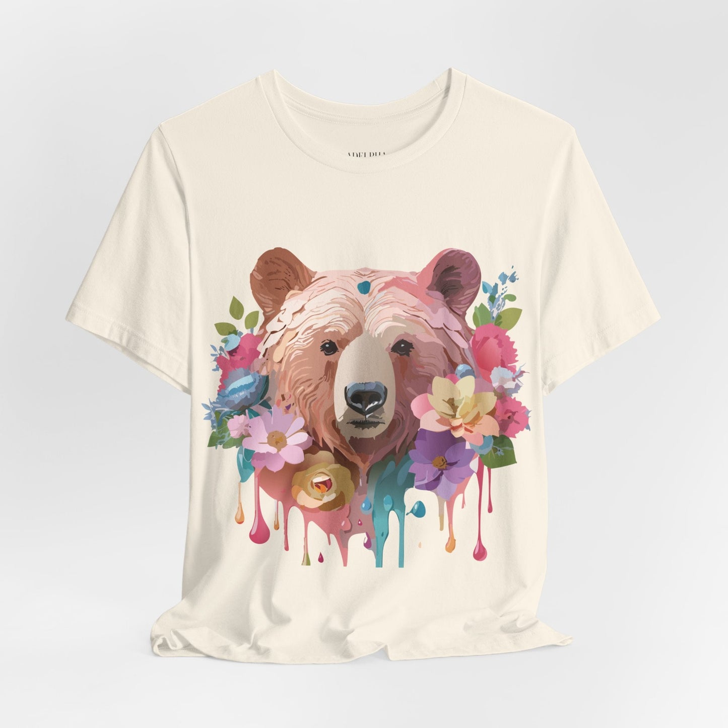 Bear Shirt Graphic Tee Unisex Jersey Short Sleeve Vintage Inspired Adelpha