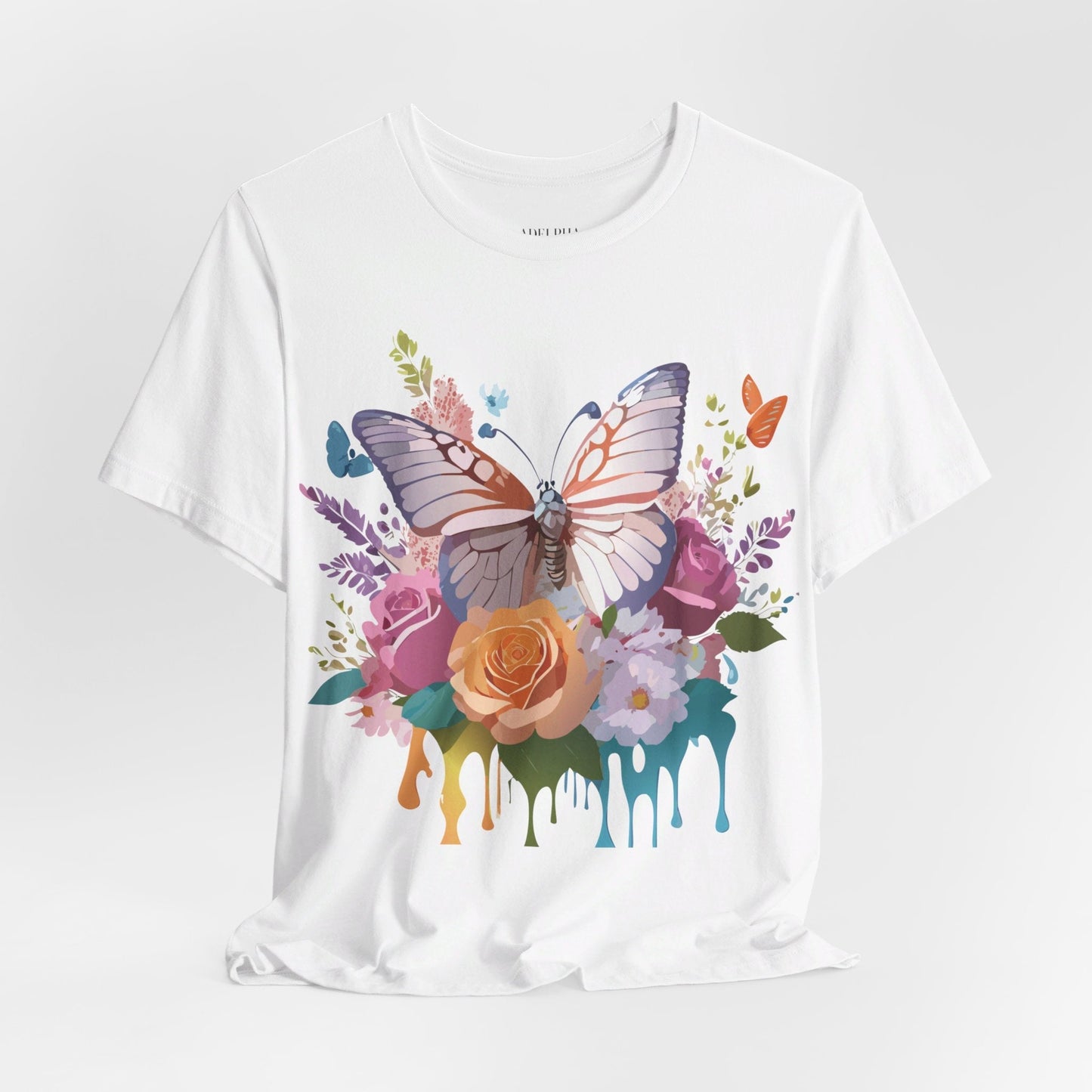 Butterfly Graphic Tee Unisex Jersey Short Sleeve By Adelpha Art Design