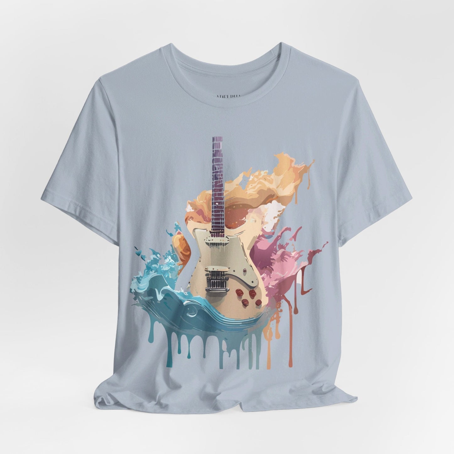 Adelpha Graphic Music T Shirt Unisex Vintage Inspired Art Tee With Original Artwork