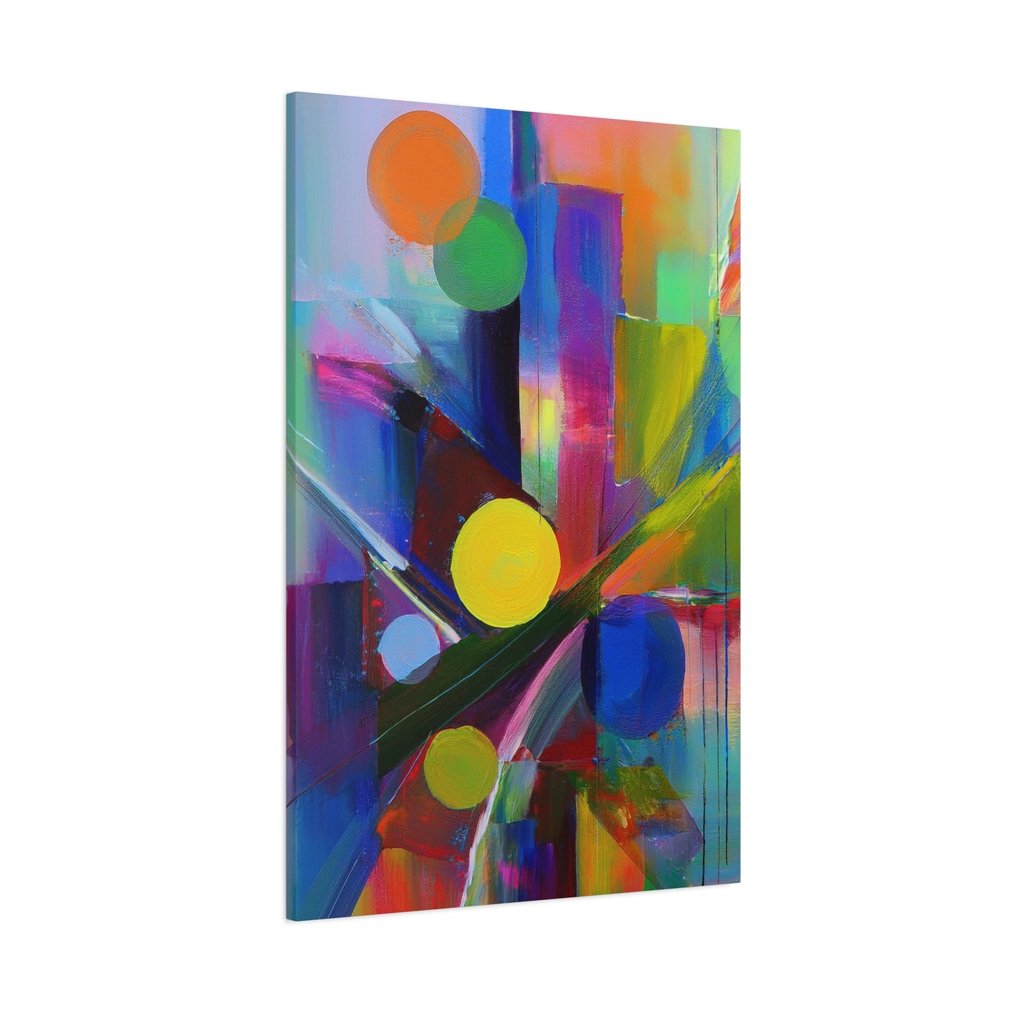 Abstract Painting Print Canvas 20x24,20x30,24x30, 24x32,24x36,30x40, 32x48,36x48,40x60 Pine-Wood Inner Frame ABS-11