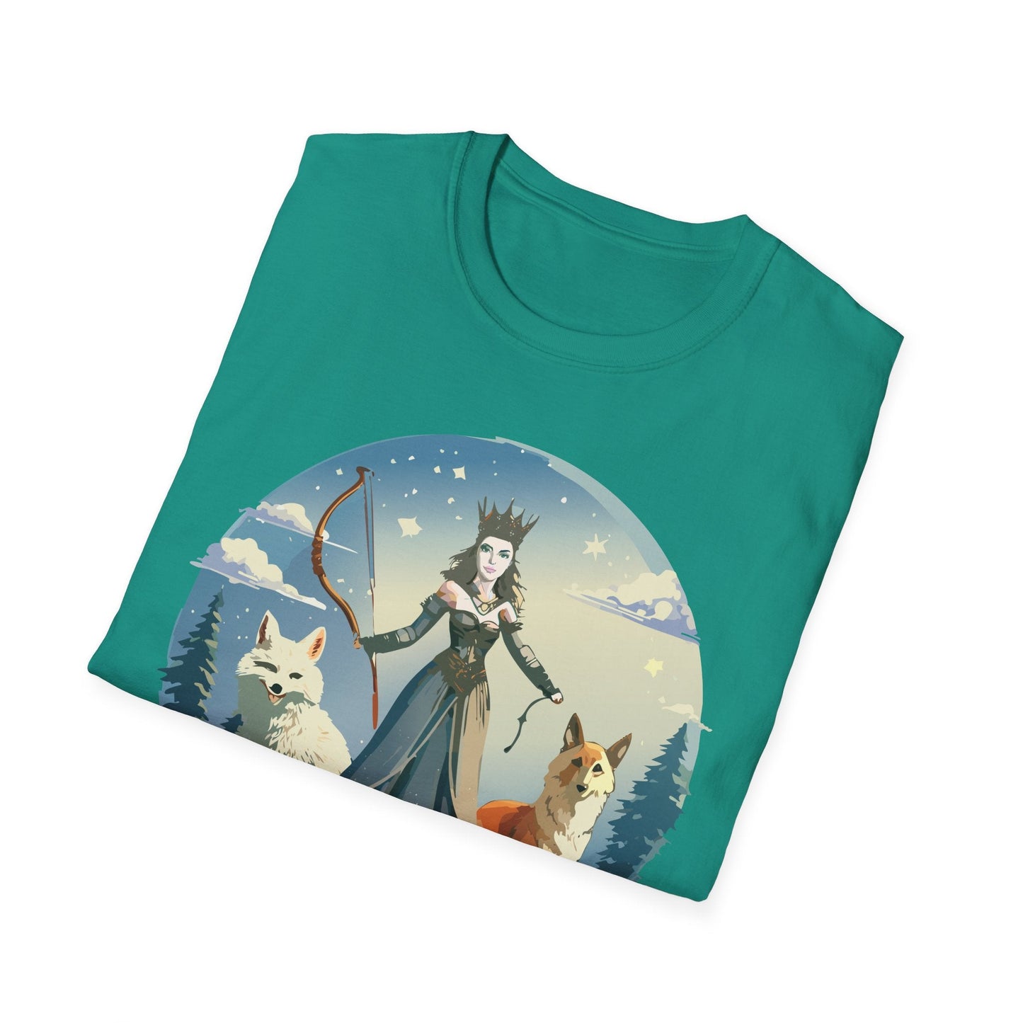Women Graphic T Shirt Art Design Tee Unisex Softstyle Cotton Gildan 64000 Premium Comfort