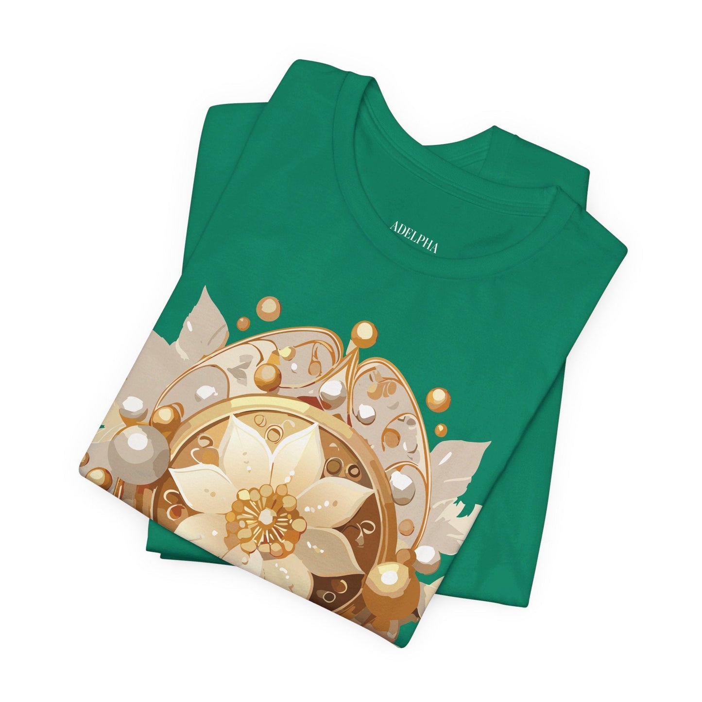 Jewelry Graphic Unisex 100 Cotton Vintage Treasure Art T-Shirt 47