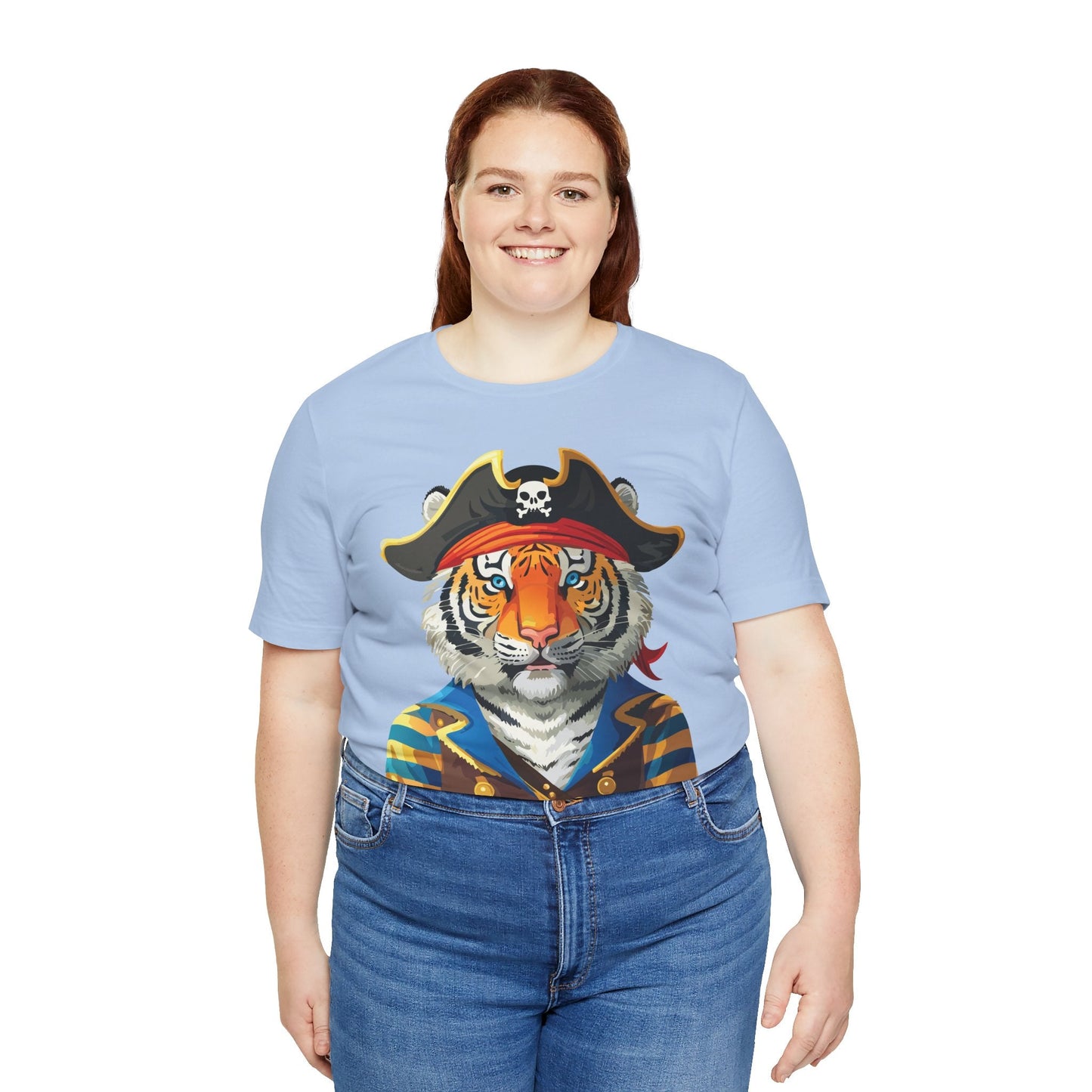 Unisex Animal Tee Shirt Art Design With Wild Animals Gildan Softstyle Cotton T Shirt