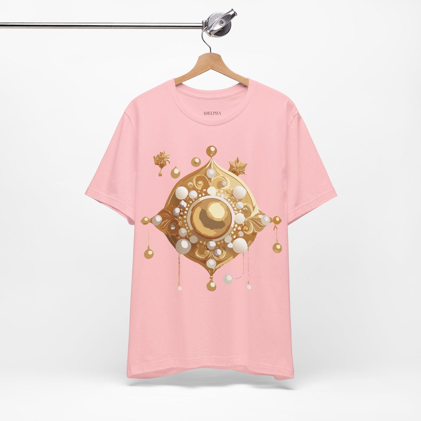 Jewelry Graphic Unisex 100 Cotton Vintage Treasure Art T-Shirt 32
