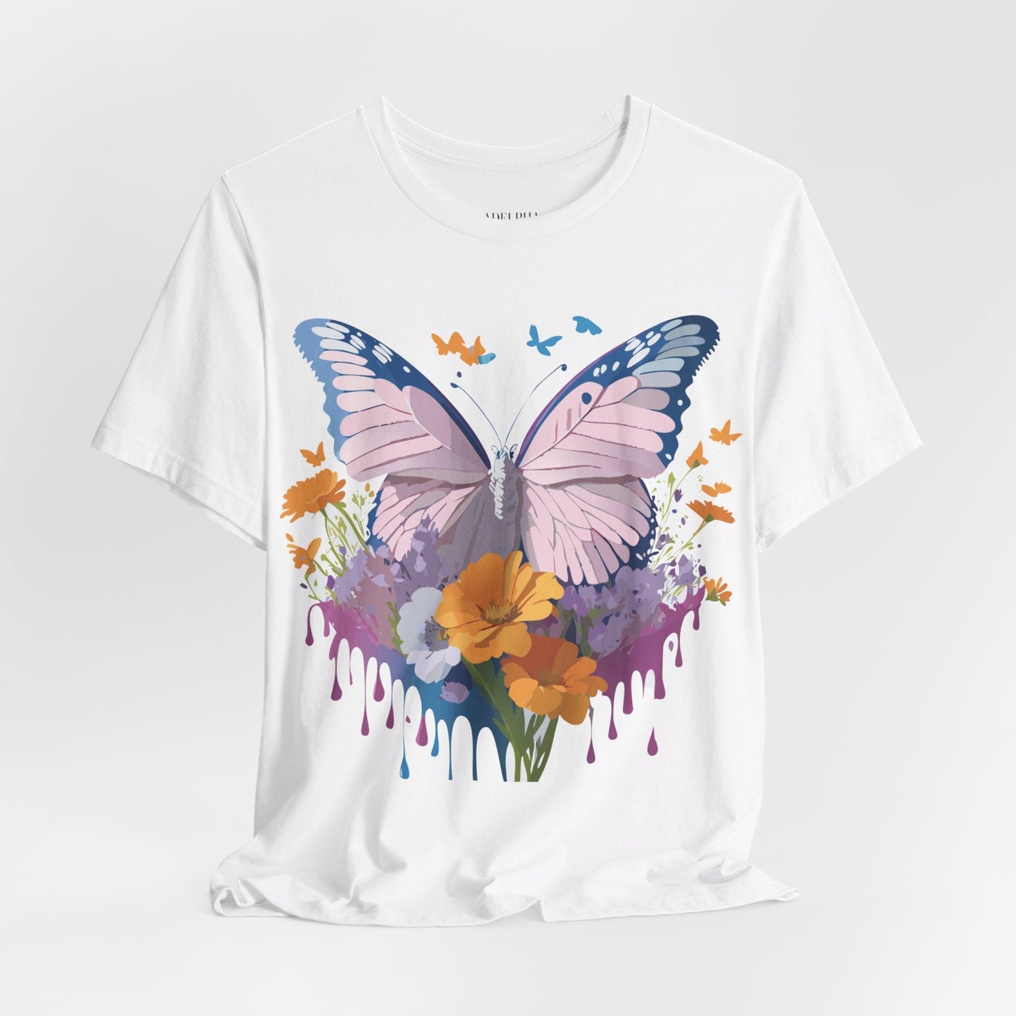 Adelpha Butterfly Graphic Tee Unisex Vintage Inspired Art Design Short Sleeve