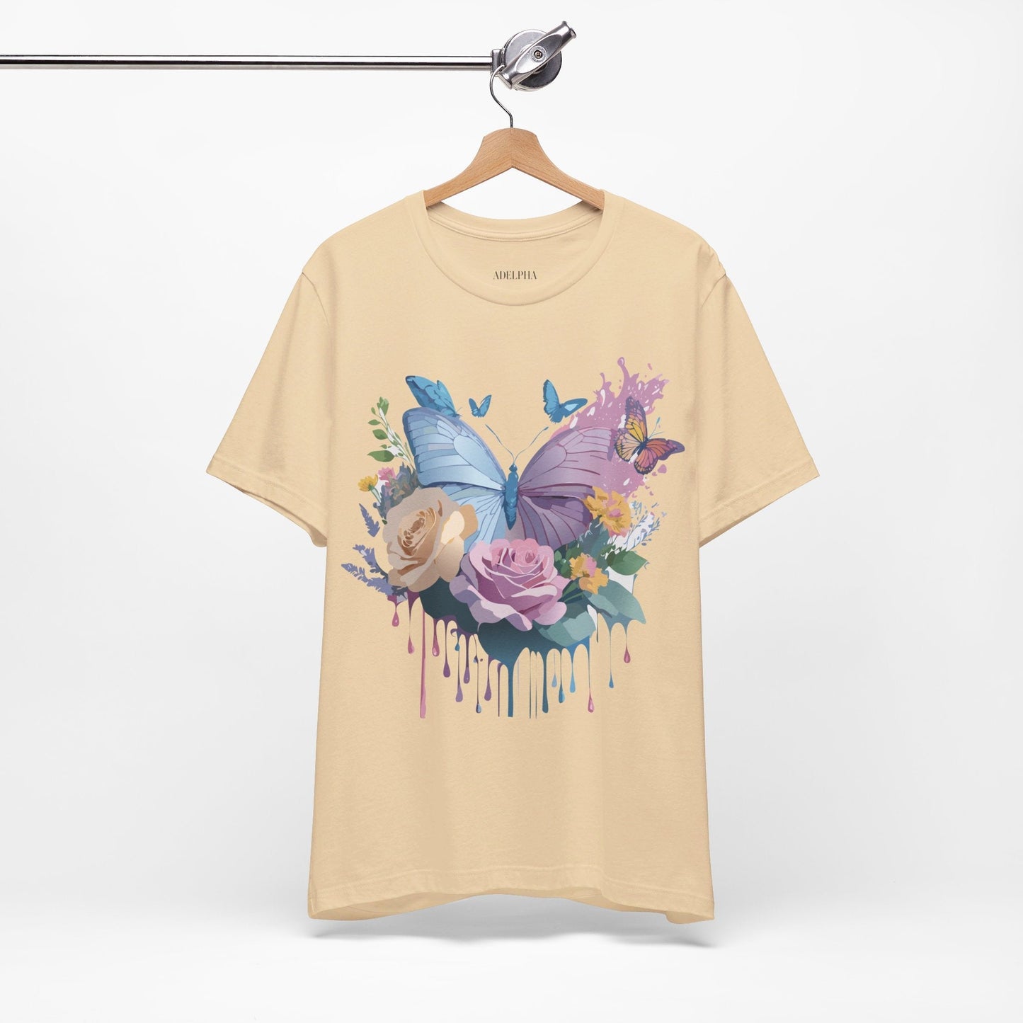 Butterfly Graphic Tee Unisex Jersey Short Sleeve Shirt Adelpha Art Design