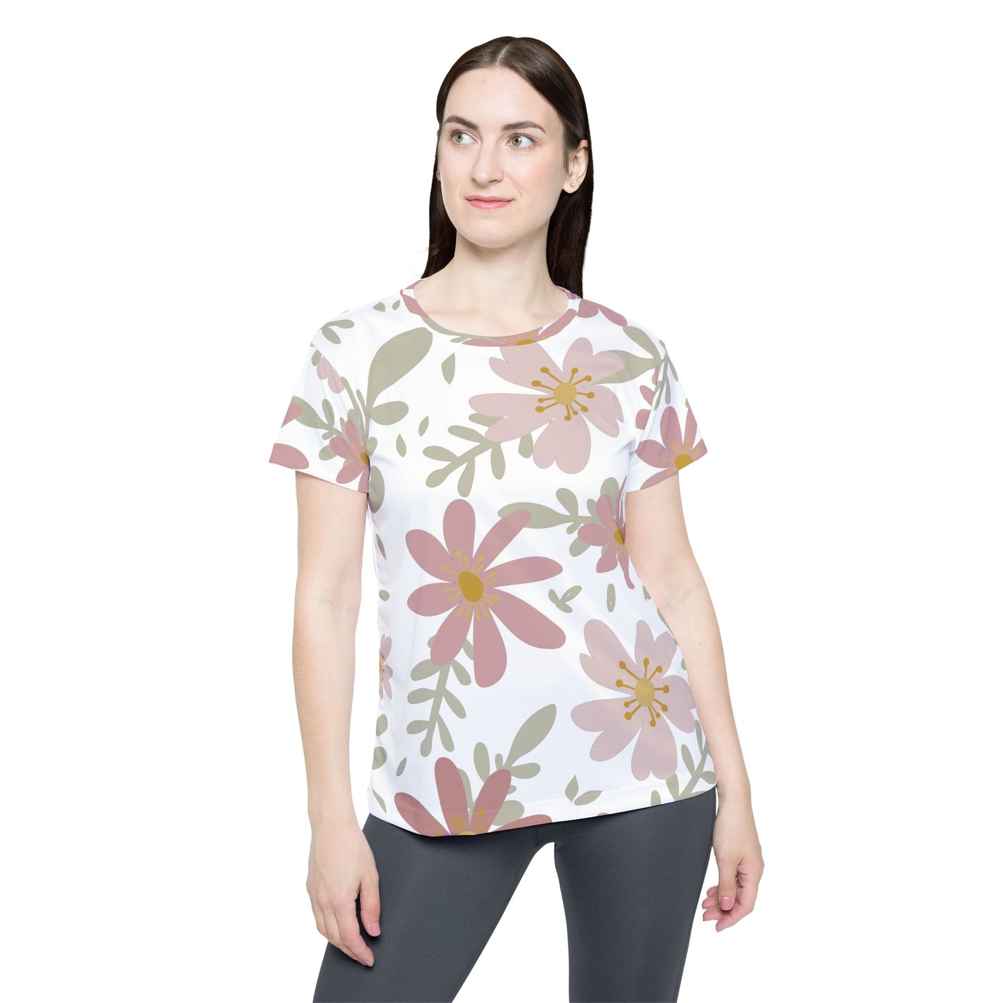 Floral Print Shirt, Shirt with Flowers