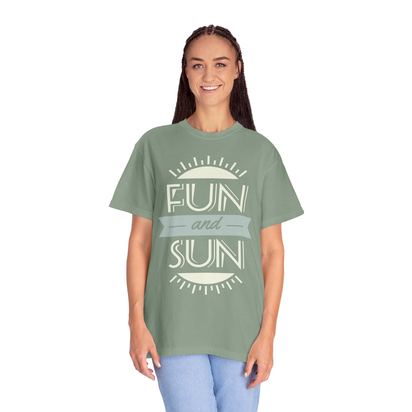 Unisex T-shirt with summer design