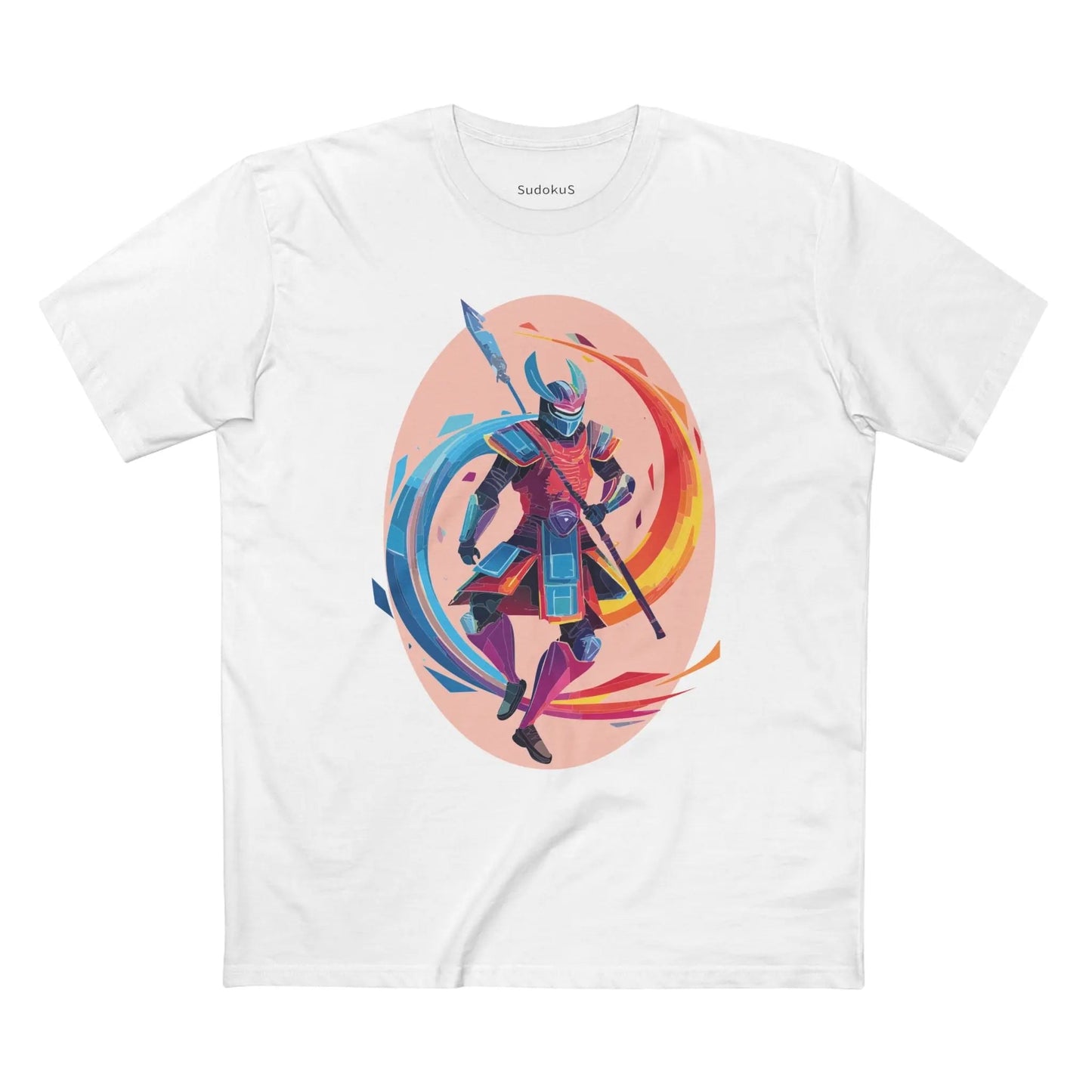 Samurai Graphic Unisex 100 Cotton Staple Tee 20