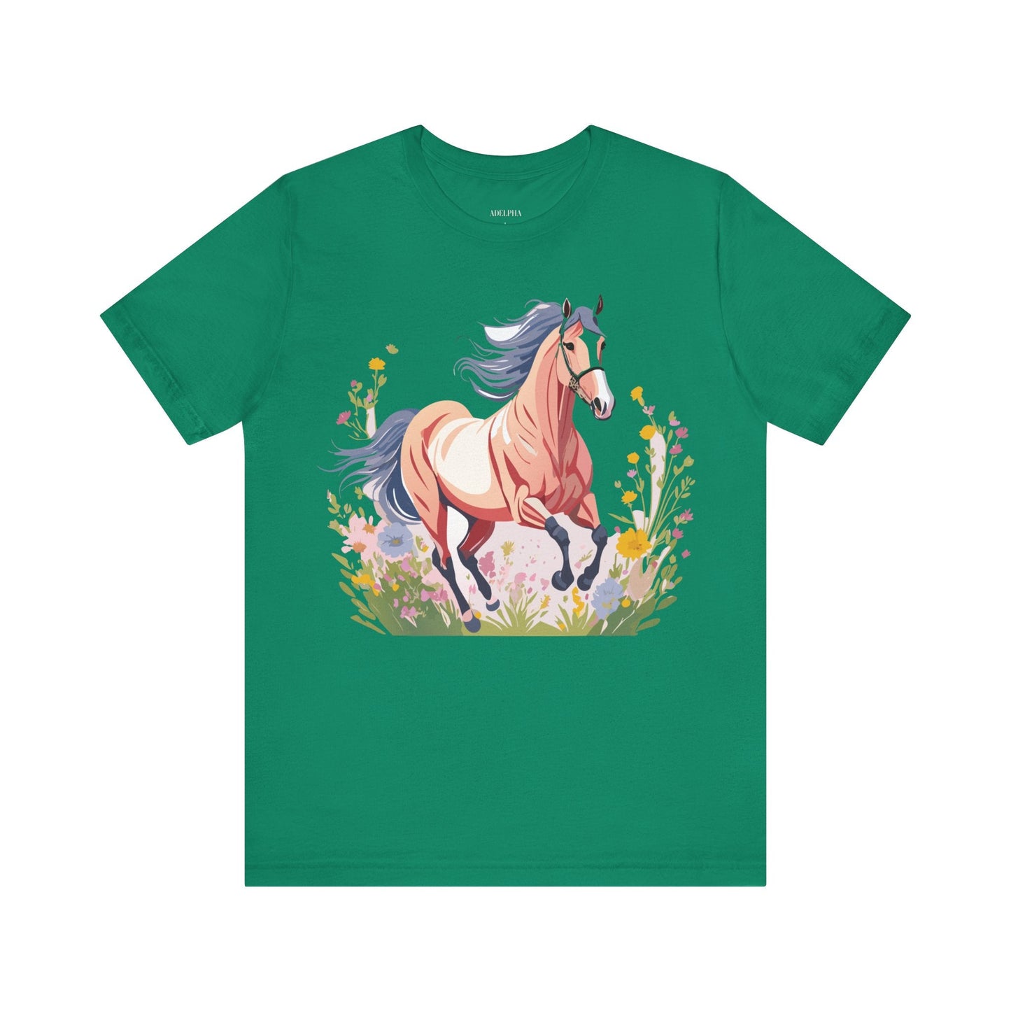 Horse Graphic Unisex 100 Cotton Vintage Animal Art T-Shirt 8