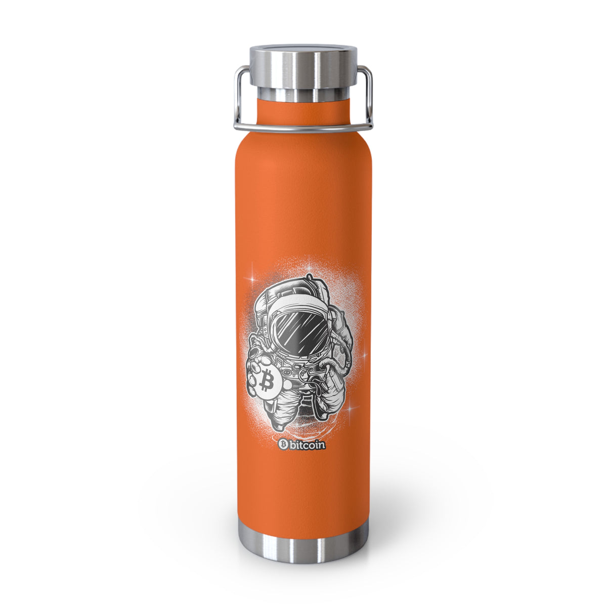 22oz Copper Insulated Water Bottle with Cartoon Design - CV4