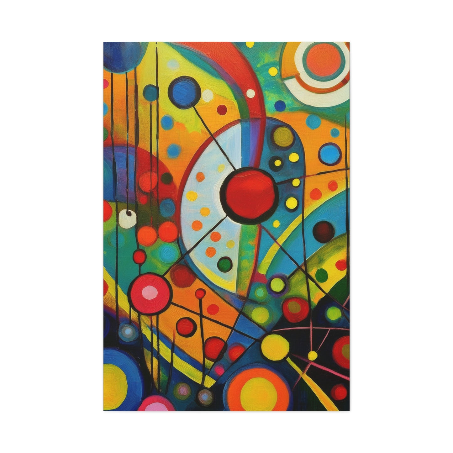 Abstract Oil Painting Print Canvas 20x24,20x30,24x30 24x32,24x36,30x40 32x48,36x48,40x60 Pine-Wood Inner Frame ABS-137
