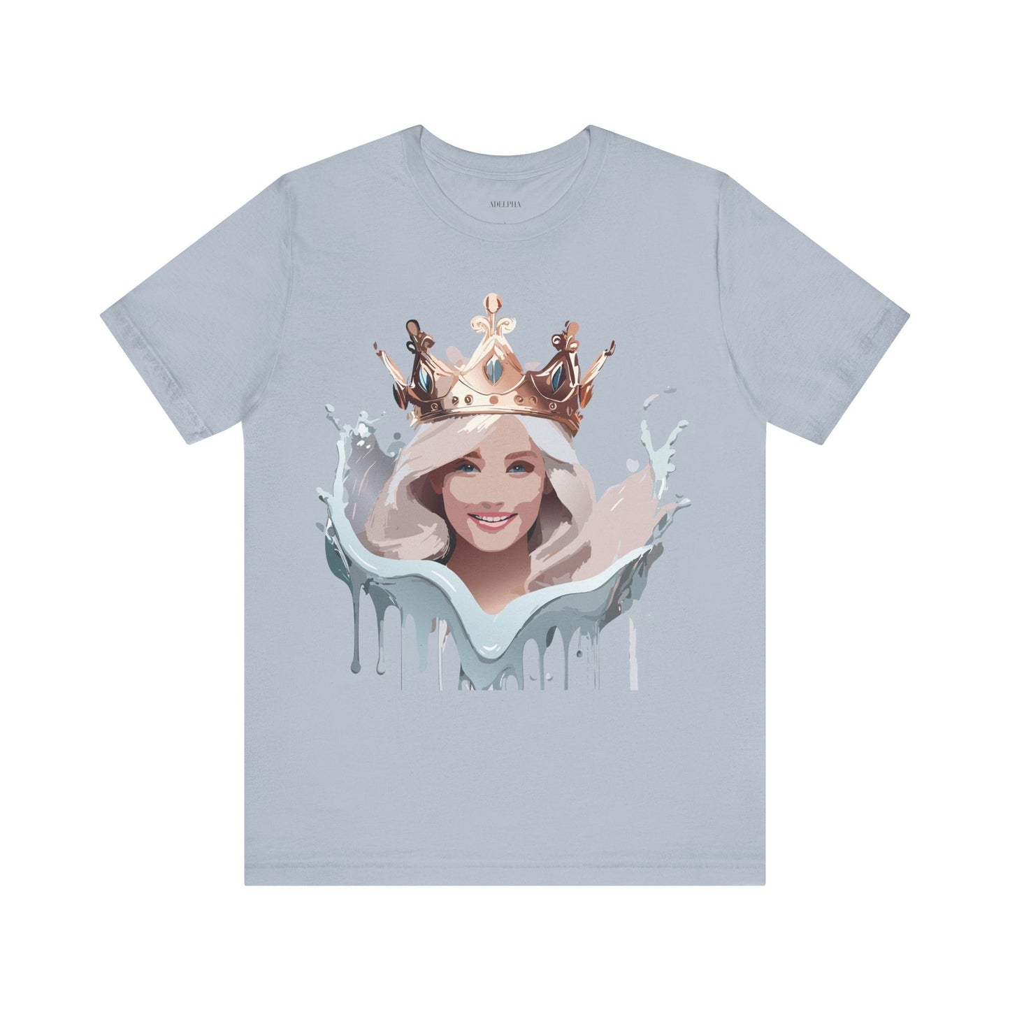 Queen Graphic Tee Unisex Jersey Short Sleeve Vintage Inspired Adelpha Art Design