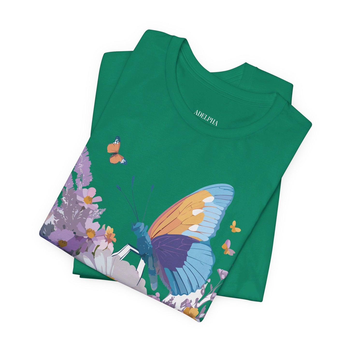 Adelpha Vintage Inspired Graphic Tee Unisex Short Sleeve Shirt