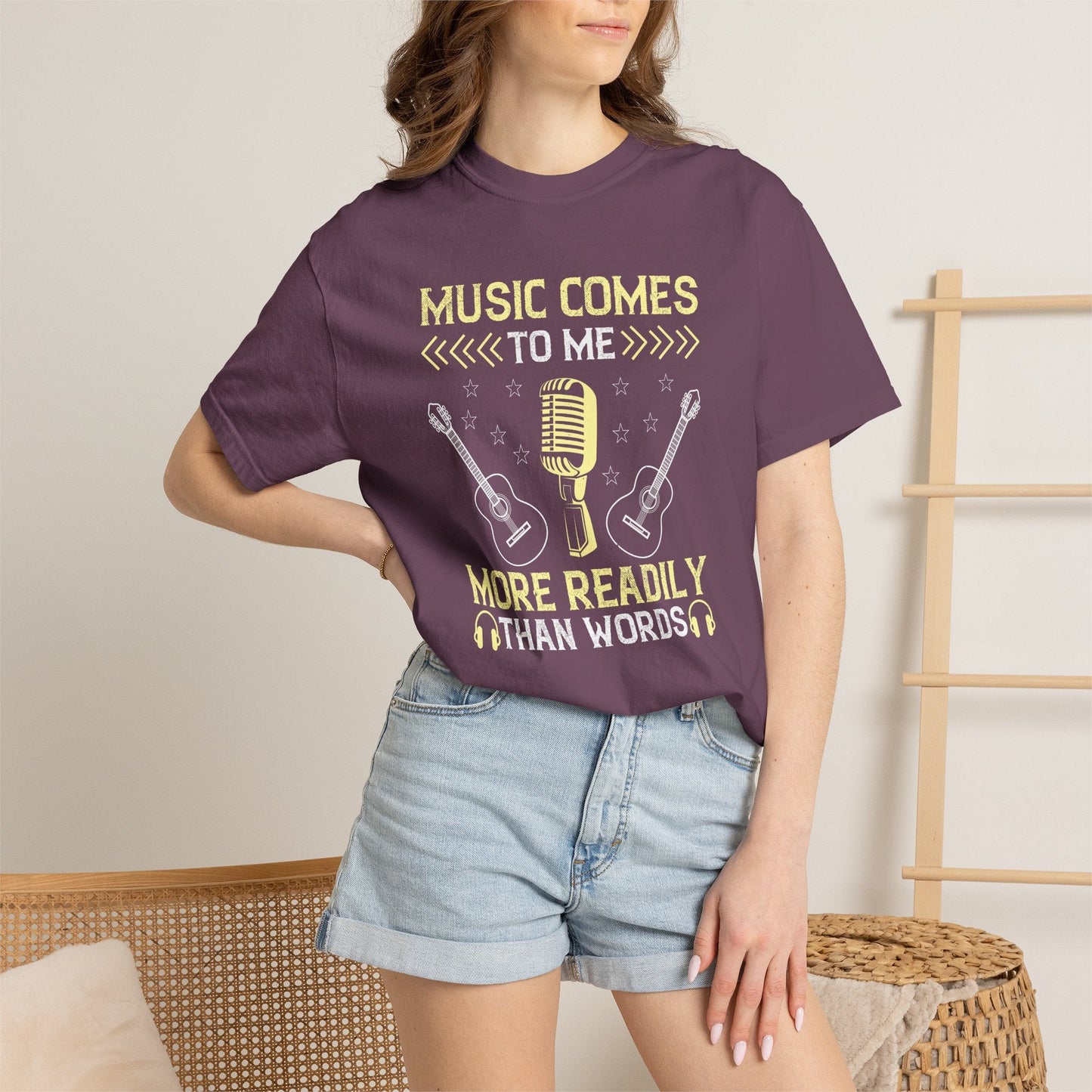 Music Graphic Design Unisex Cotton T-shirt m23