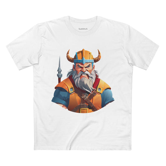 Viking Graphic Unisex 100 Cotton Staple Tee 13