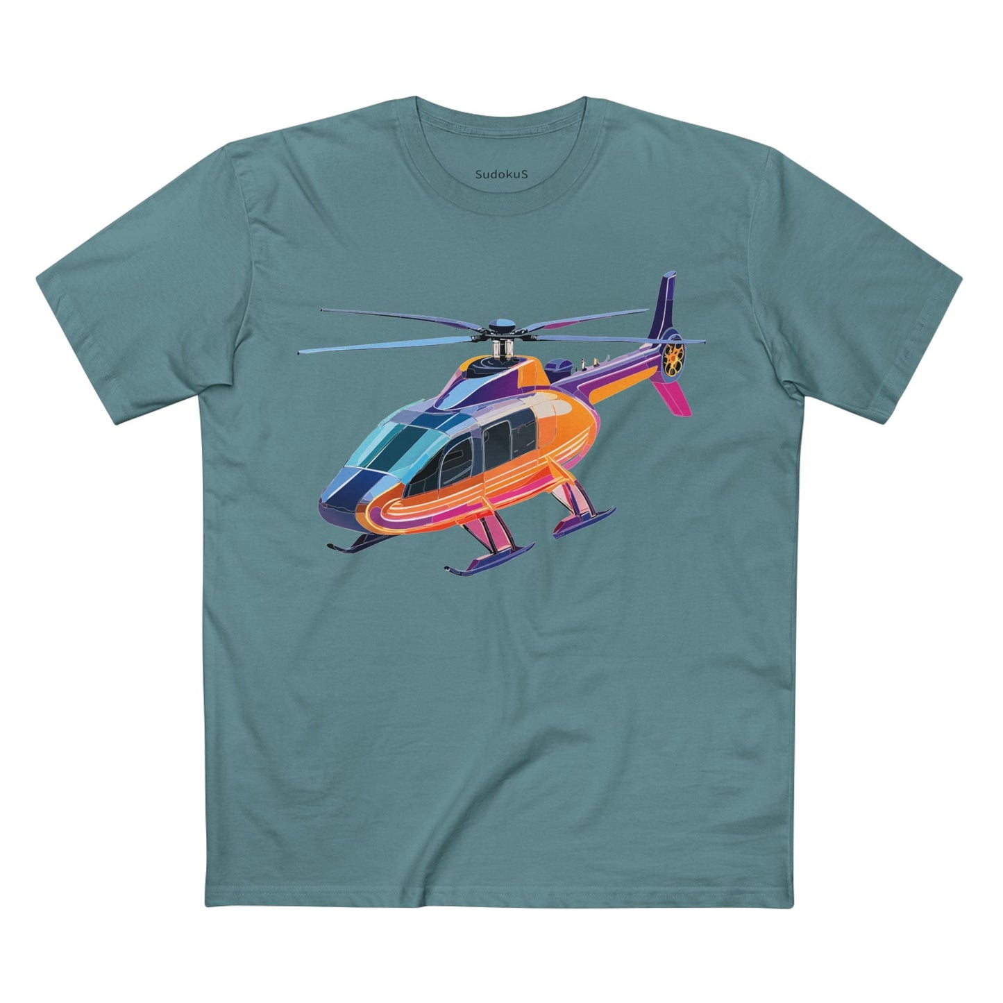 Chopper Graphic Unisex 100 Cotton Staple Tee 15