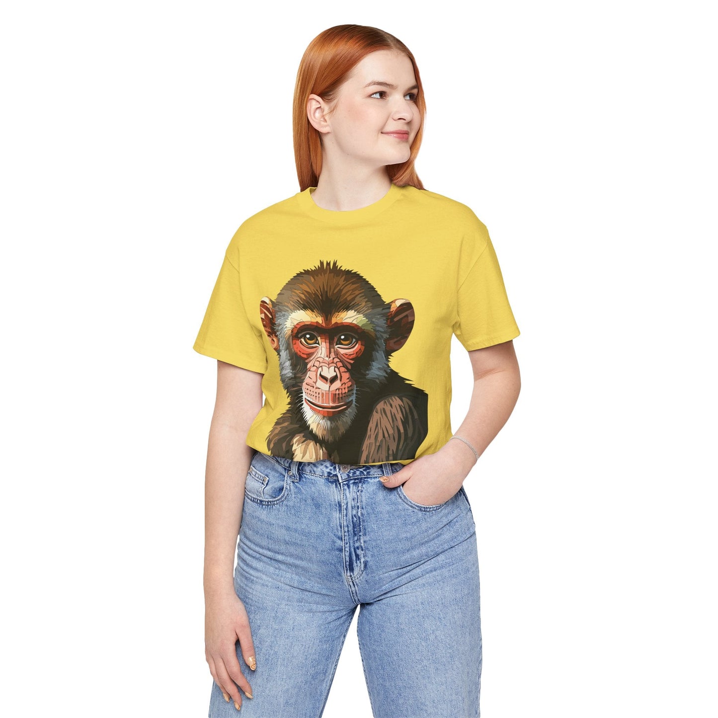 Unisex Animal Tee Shirt With Art Design Wildlife Graphic Gildan Softstyle 64000 Shirt