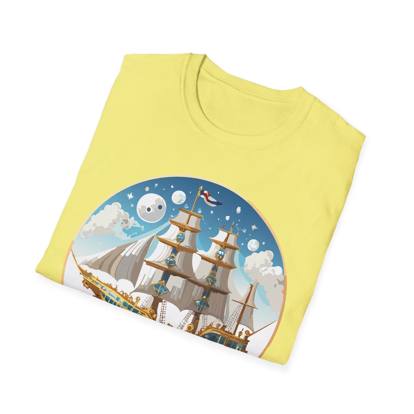 Ship T Shirts Frigate T Shirts Vessel Tee Shirt Unisex Softstyle 100 Percent Ring Spun Cotton Tee