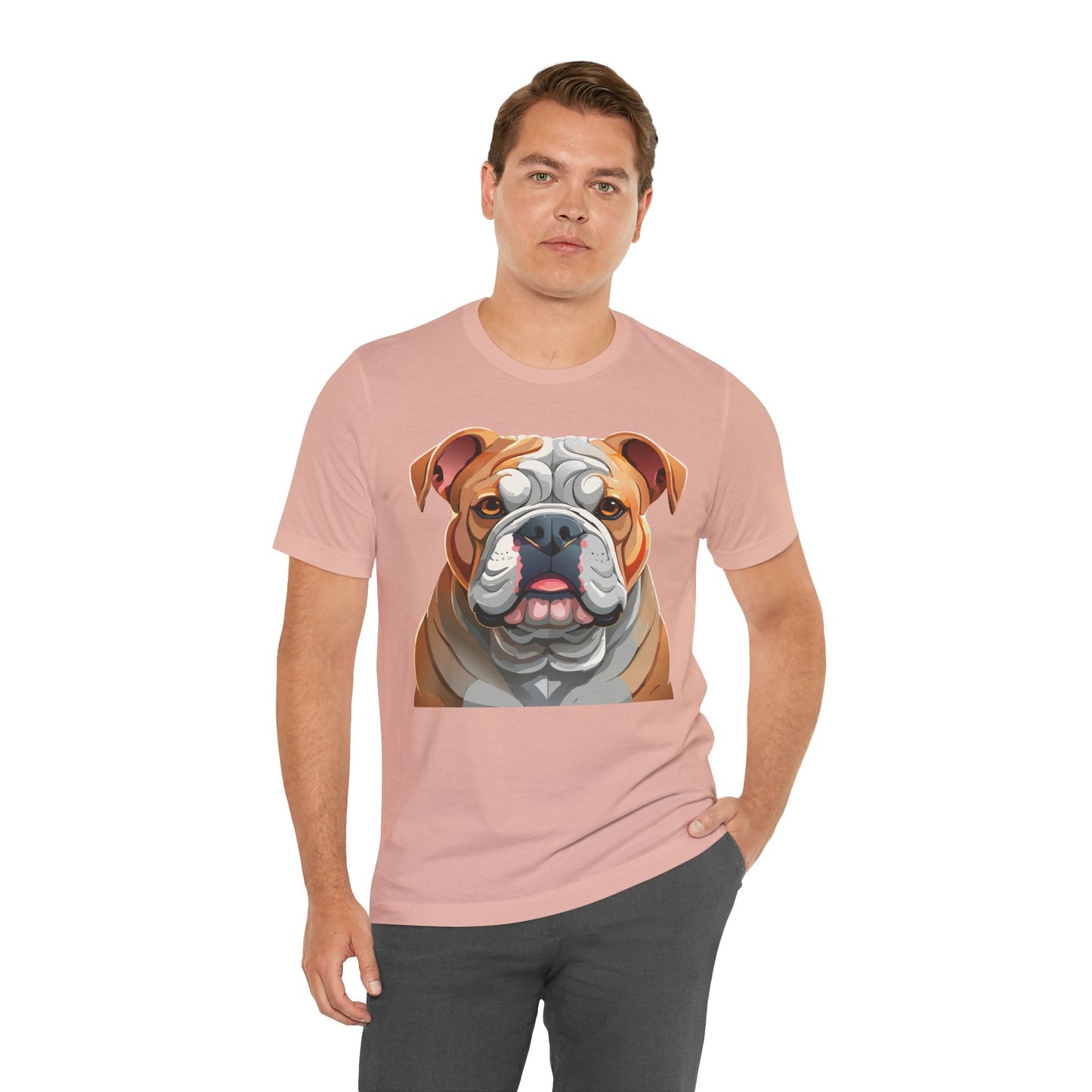 Unisex Animal Print Tee Shirt Art Design Wild Animals Graphic Tee For Everyday Wear