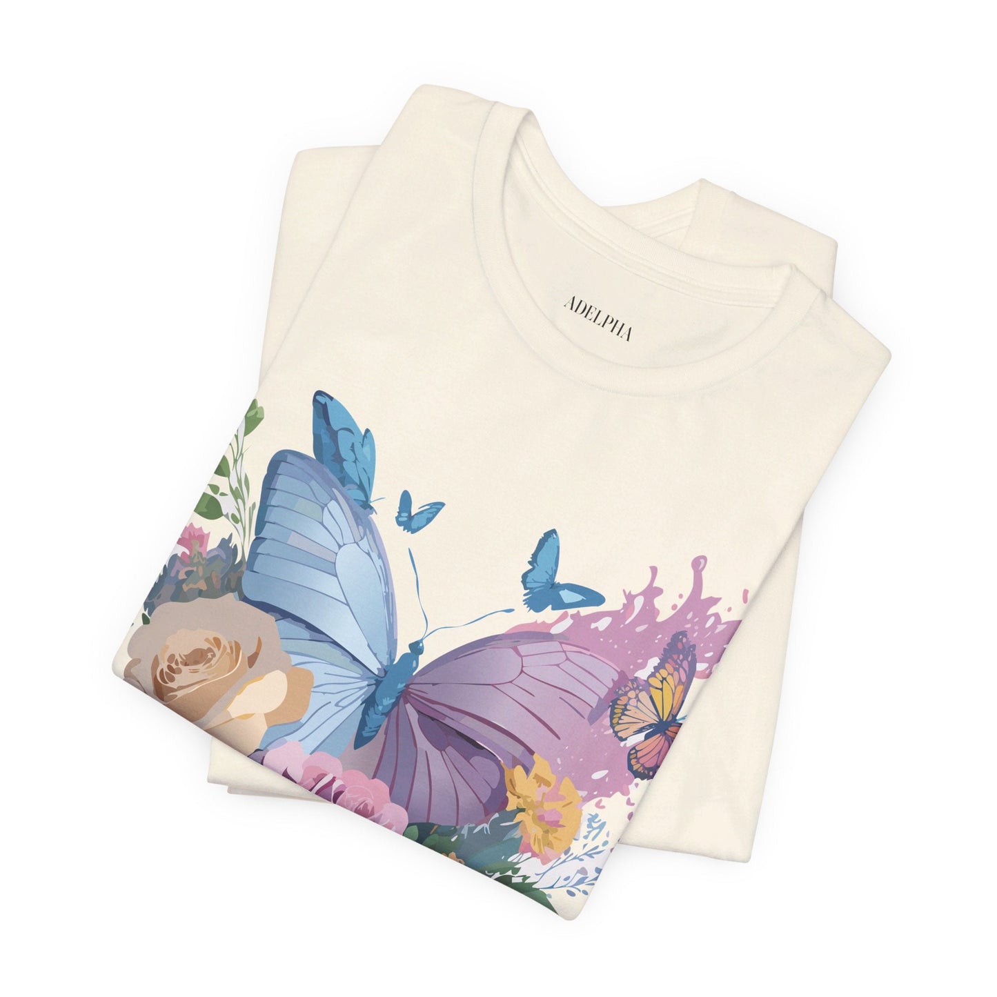 Butterfly Graphic Tee Unisex Jersey Short Sleeve Shirt Adelpha Art Design