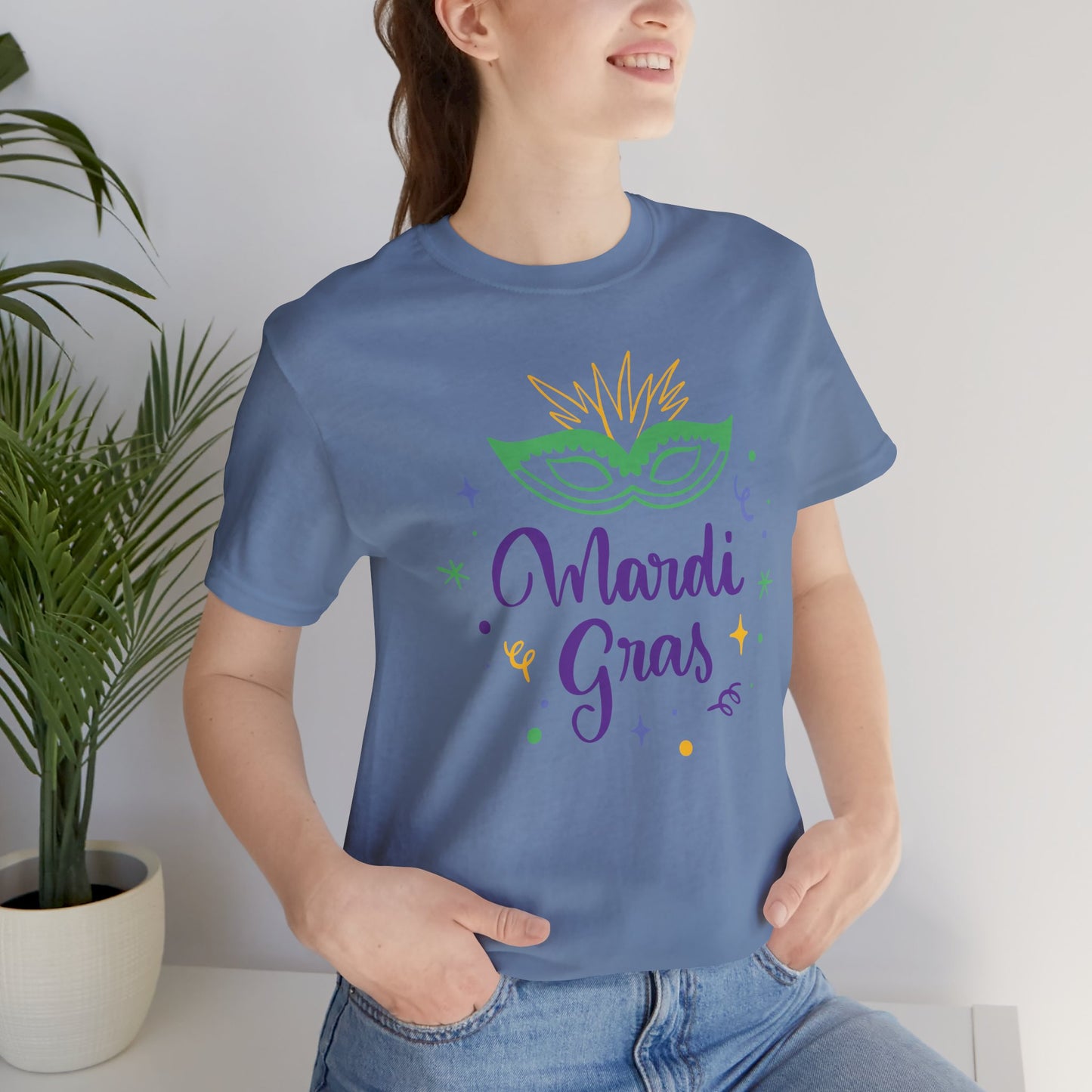 Camiseta unisex de algodón para carnaval