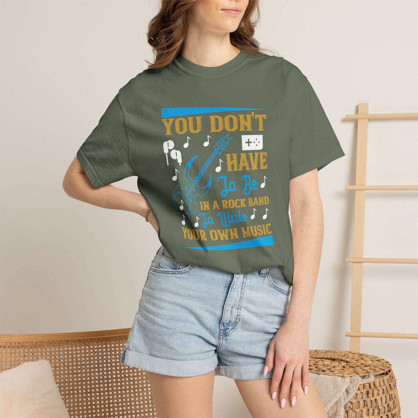 Music Graphic Design Unisex Cotton T-shirt u1