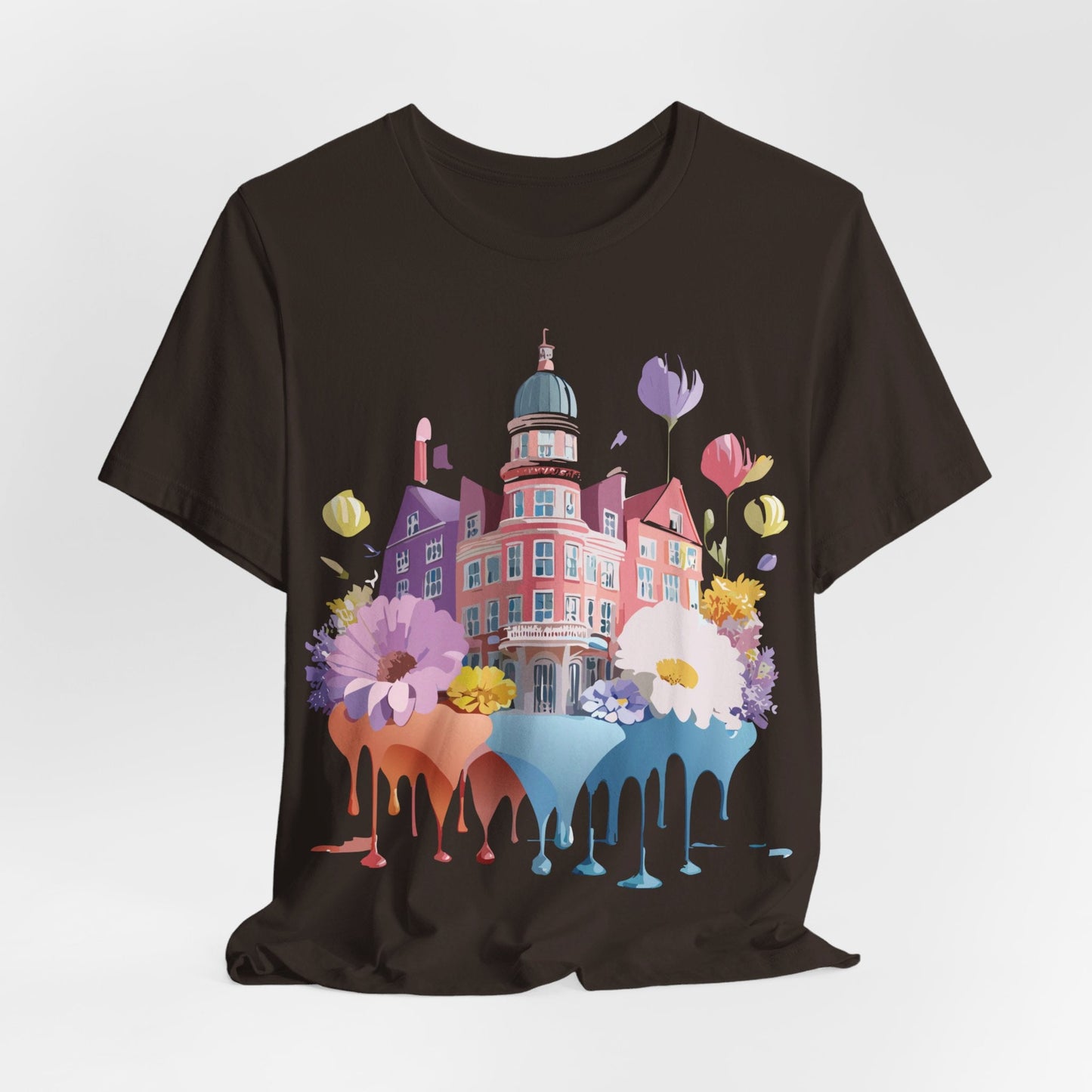 Amsterdam Tourist Shirt Unisex Graphic Tee With Vintage Adelpha Artwork For Everyday Wear