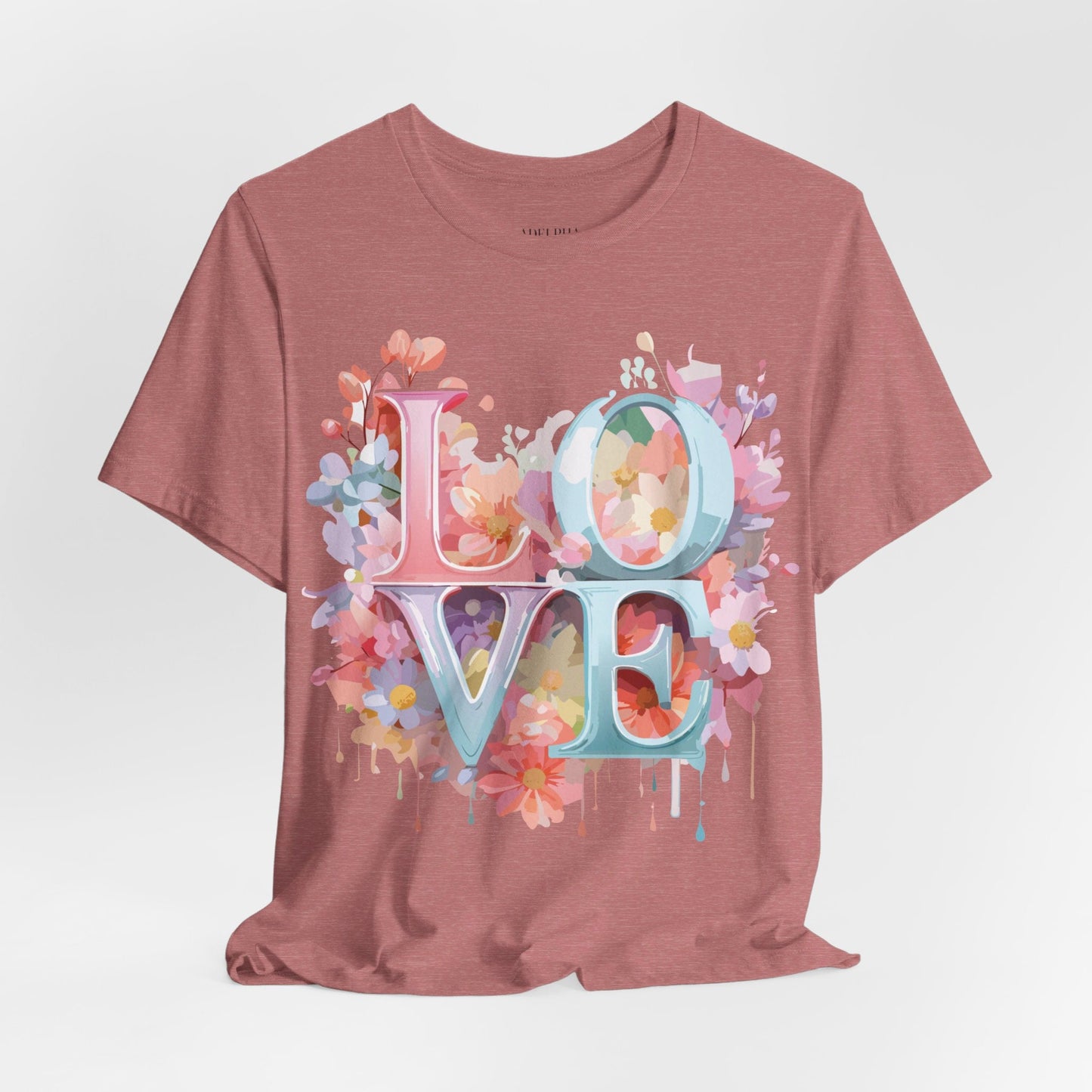 Valentine Graphic Tee Unisex Jersey Short Sleeve Art Design By Adelpha Premium Vintage