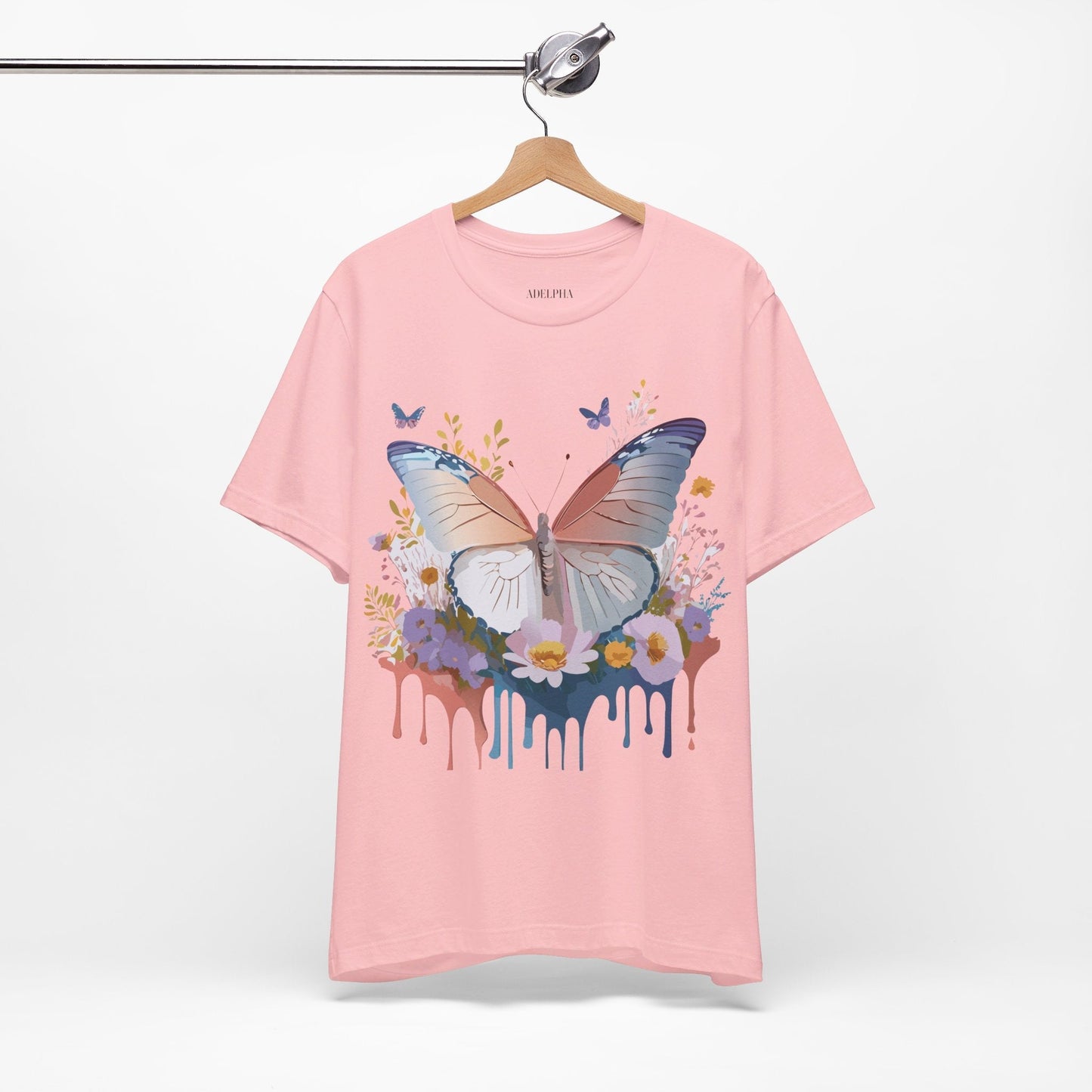 Butterfly Graphic Tee Unisex Vintage Art Design Adelpha Collection