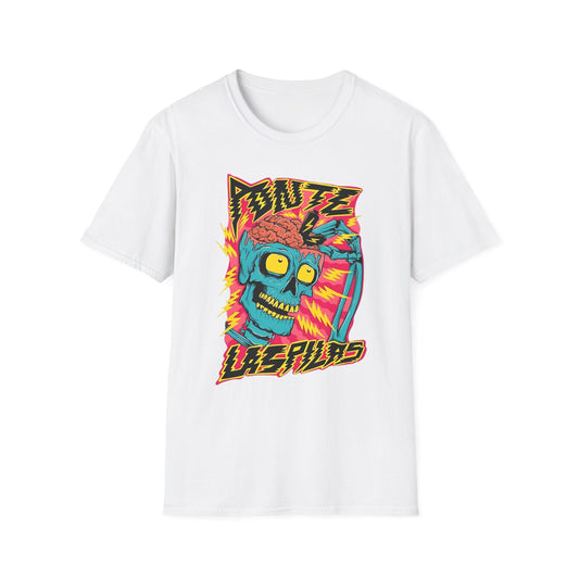 Skull Graphic Unisex Cotton T-shirt with Skeleton Artwork Design 21
