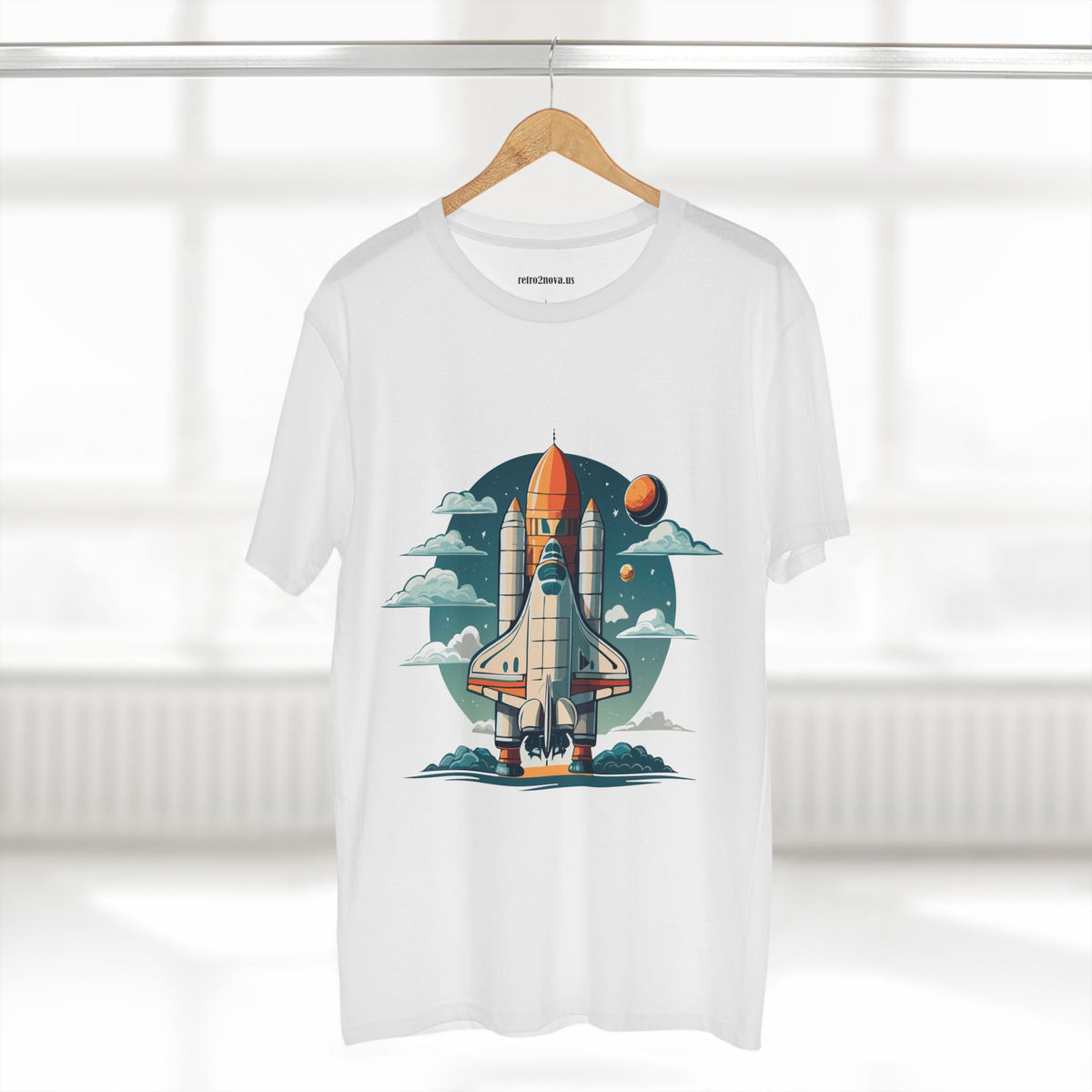 Cosmos Shuttle Graphic Tee Staple Unisex 100 Cotton Tee Shirt - CS-1