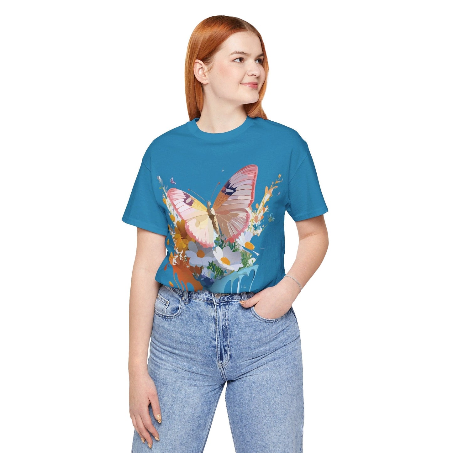 Adelpha Butterfly Graphic Tee Unisex Short Sleeve Shirt Vintage Artwork