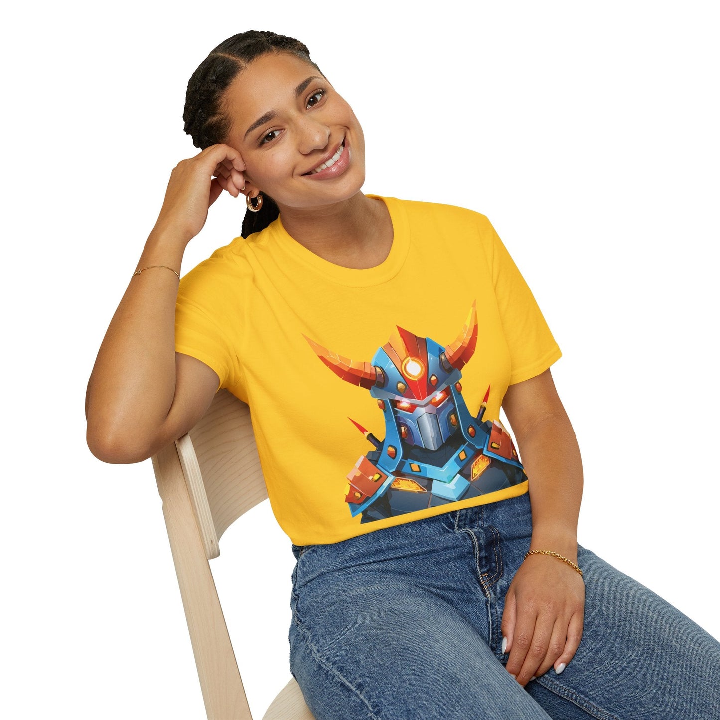 Unisex Cyborg Tee Robot Shirt Terminator Inspired Tee Cotton Softstyle Lightweight Comfort