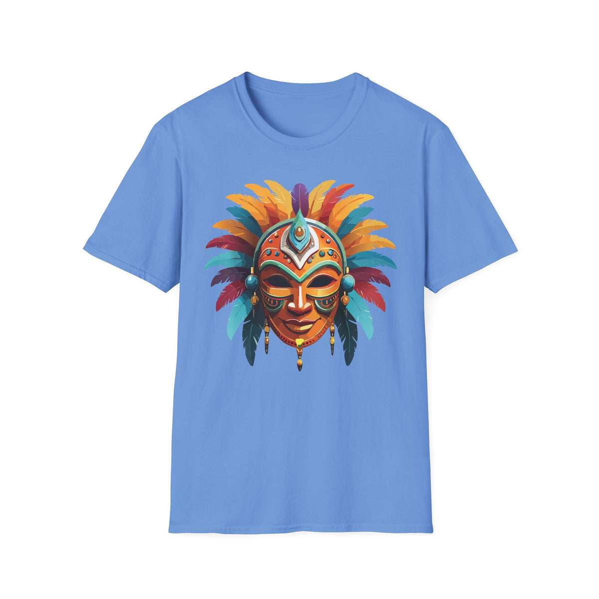 Mask Masquerade Carnival Graphic Tee Gildan Unisex 100 Cotton Tee Shirt m36