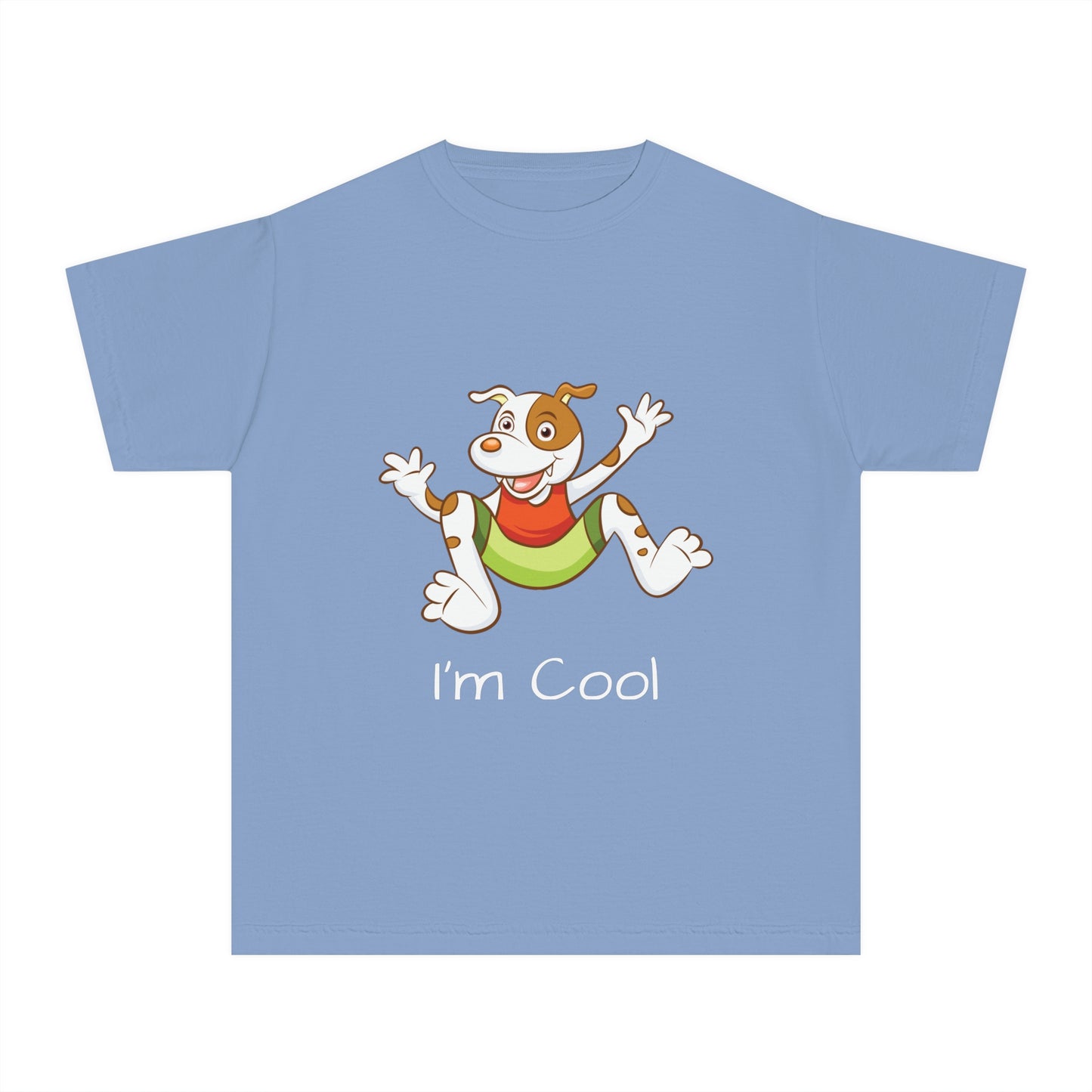 Youth Tee Shirt with Cool Dog