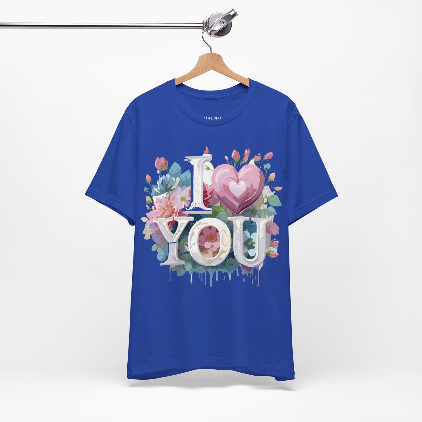 Valentine Graphic Tee Unisex Jersey Short Sleeve Vintage Inspired Art Design Adelpha