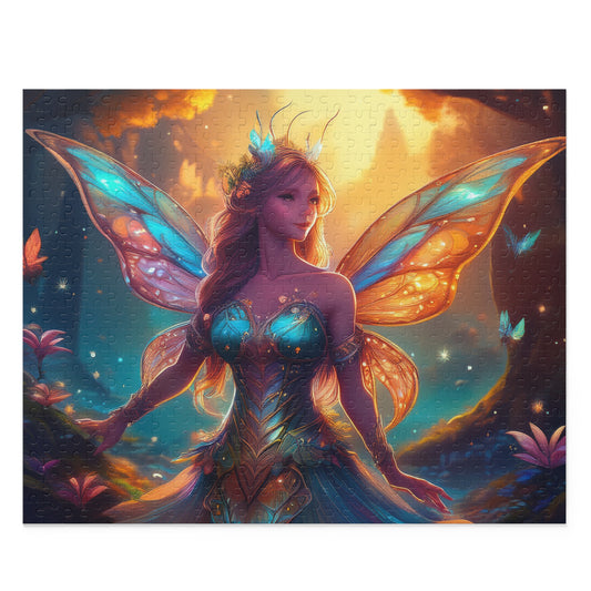 Fairy Puzzle 500-Chipboard Pieces in Box | Kids Puzzles Size: 16" x 20",  Ages 9+ and Family pn7