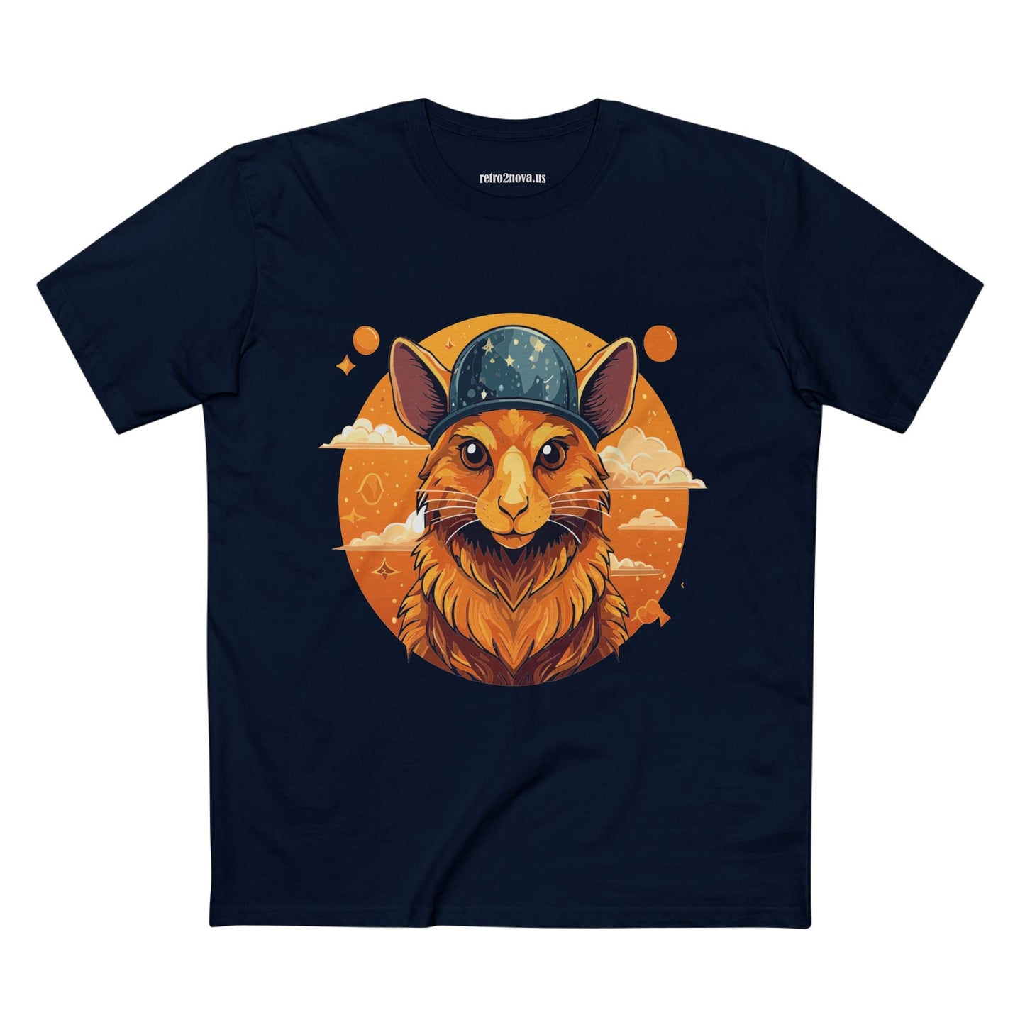 Rabbit Shirt Unisex Premium Cotton Tee With Original Art Design From Retro2Nova Art Collection Soft Breathable Comfort