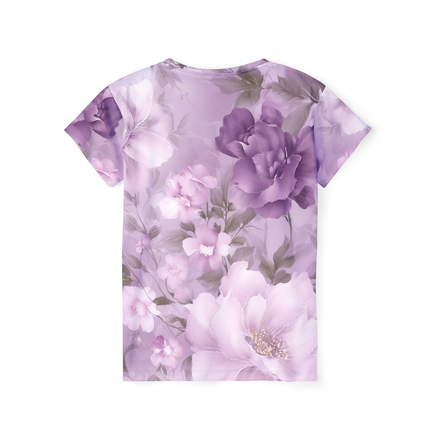 Women Poly Shirt with Floral Print F296