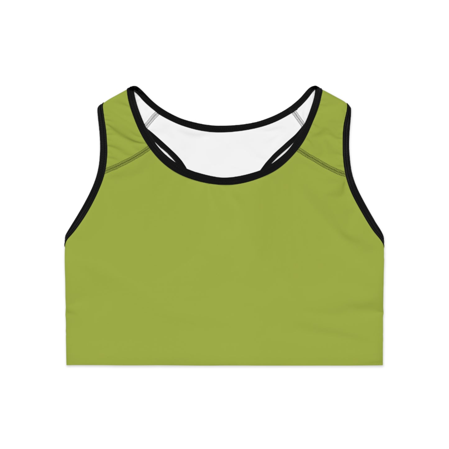 Green Color Sports Bra, Green Sports Bra 15
