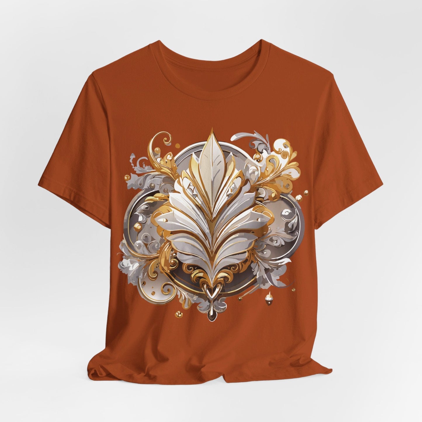 Jewelry Graphic Unisex 100 Cotton Vintage Treasure Art T-Shirt 11
