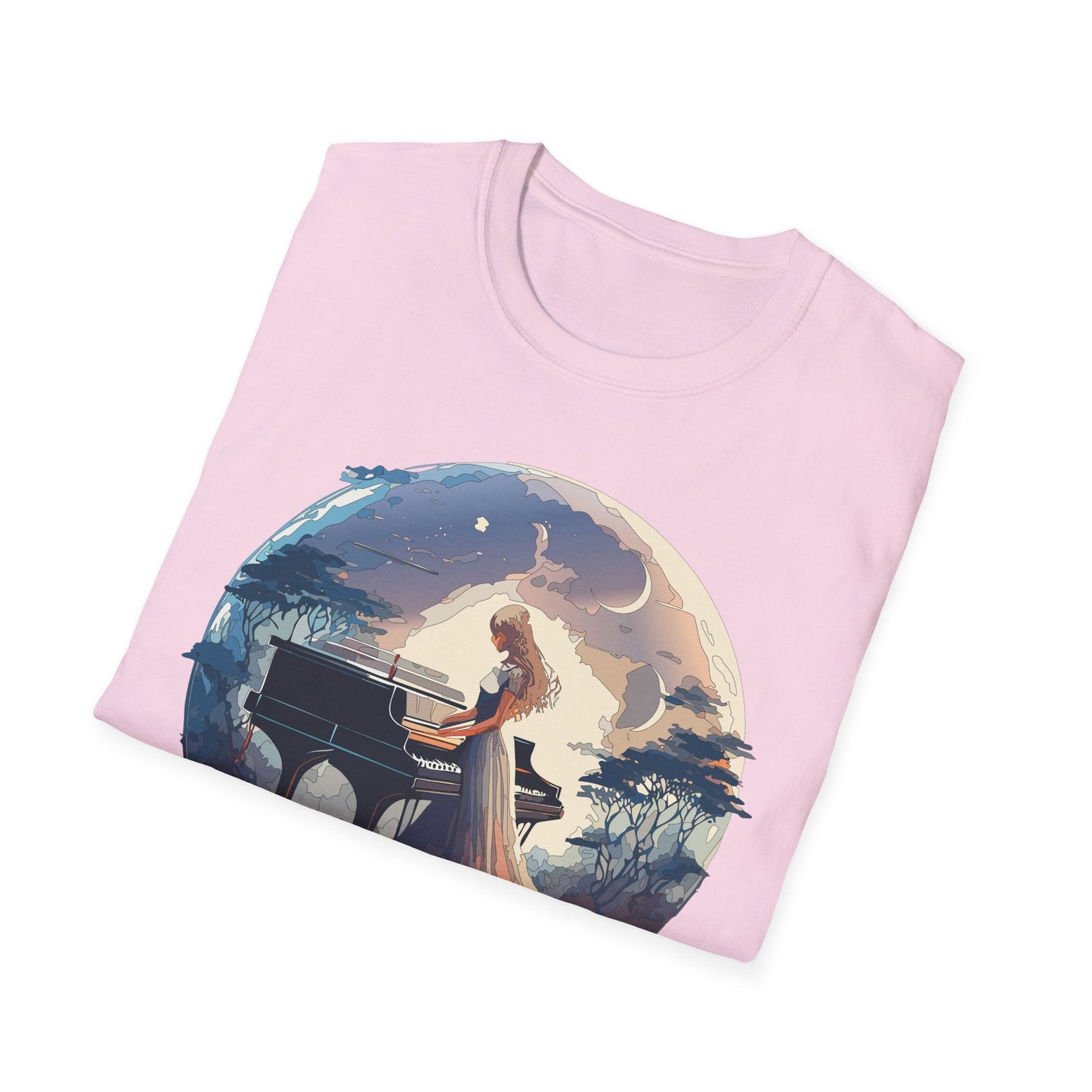 Womens Graphic T Shirts Art Design Shirt Unisex Softstyle Gildan 64000 Short Sleeve