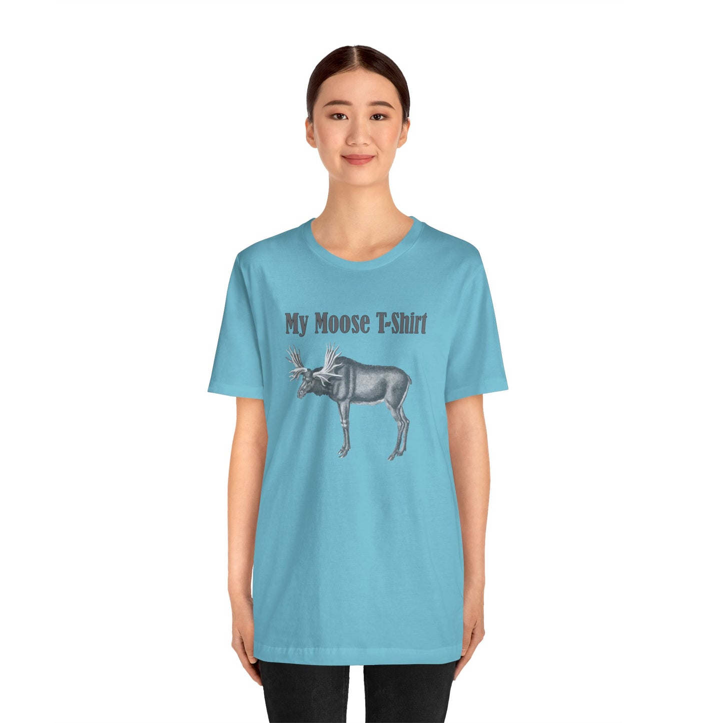 Unisex Cotton Tee Shirt with animals Print