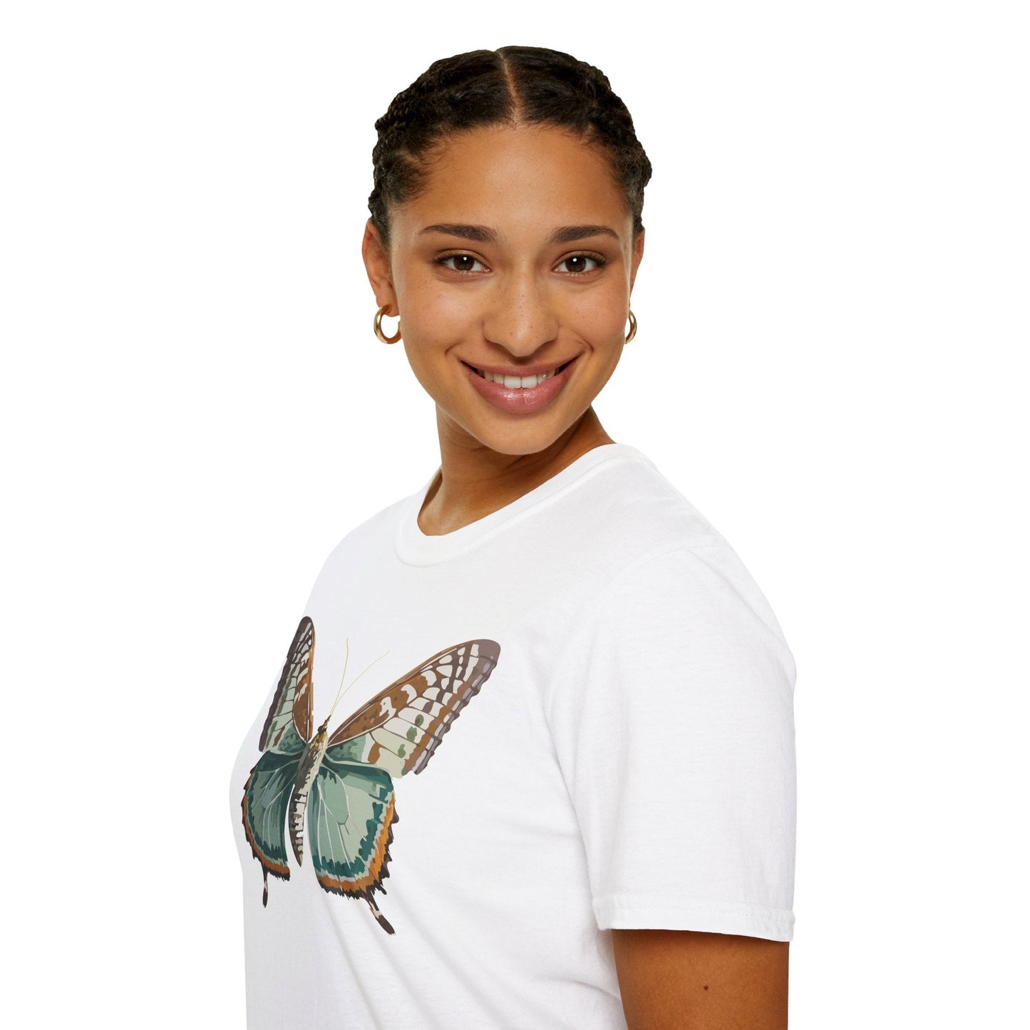 Butterfly Monarch Shirt Unisex Gildan Softstyle 64000 T Shirt 100 Percent Cotton