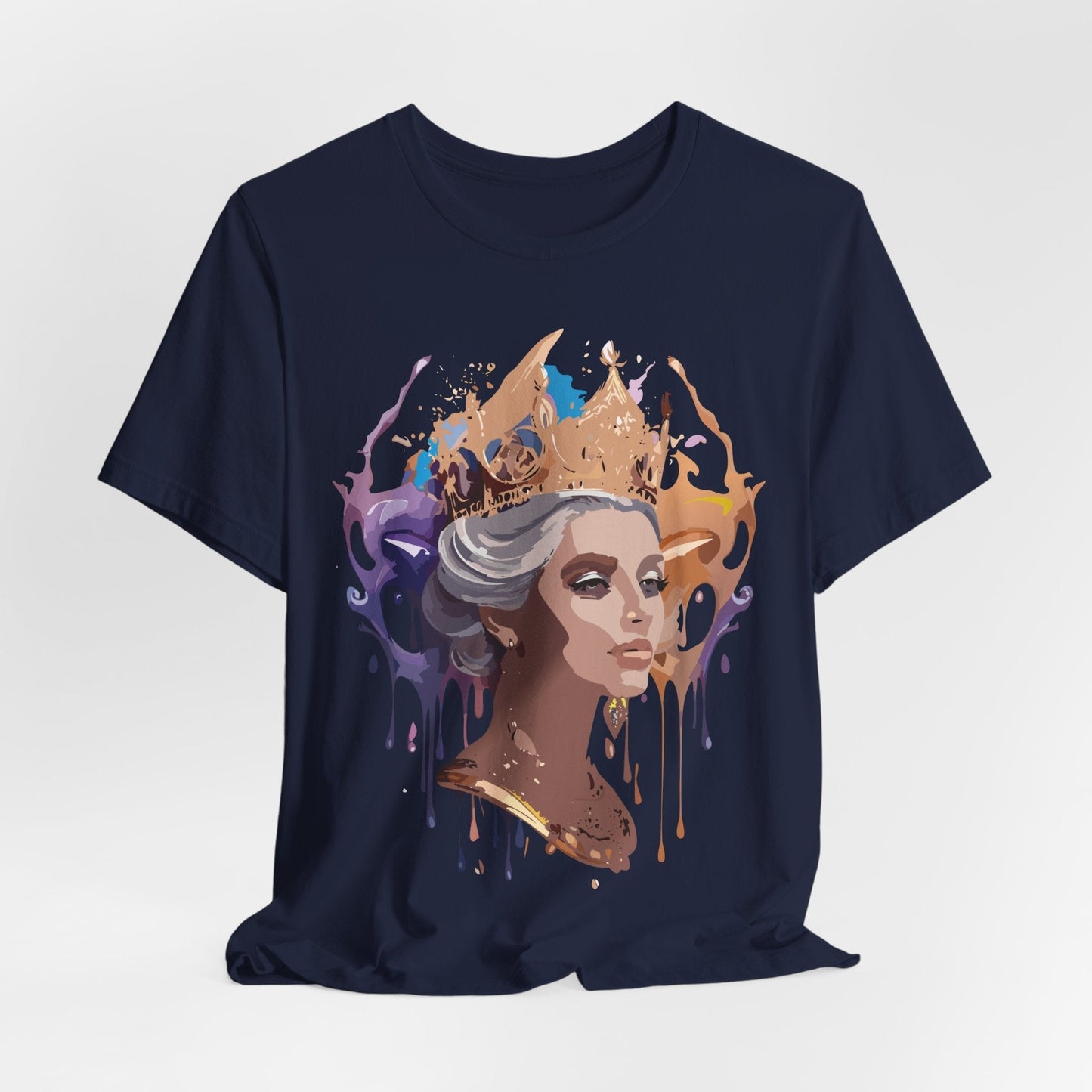Queen Graphic T Shirt Adelpha Unisex Jersey Short Sleeve Art Design Tee Vintage Inspired Artwork