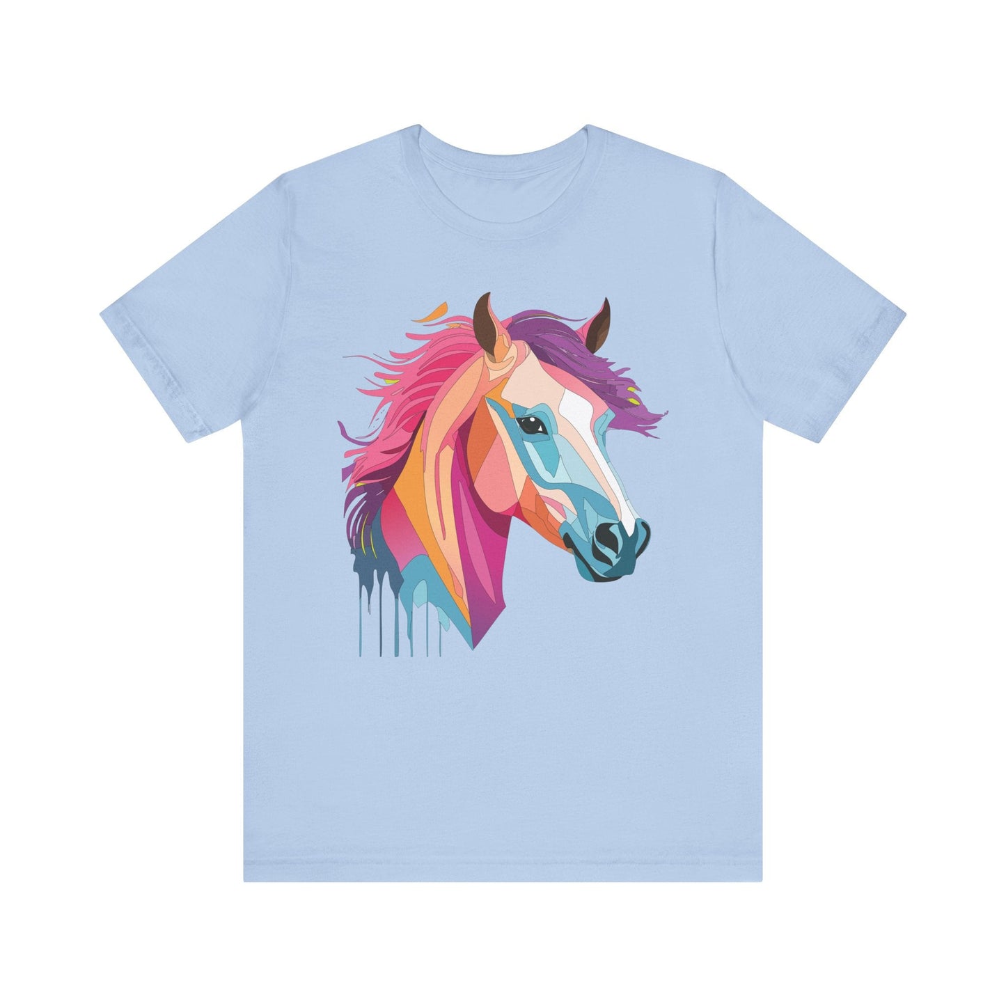 Unisex Animal Shirt Art Design Short Sleeve With Wild Animals Graphic Print Comfort Tee