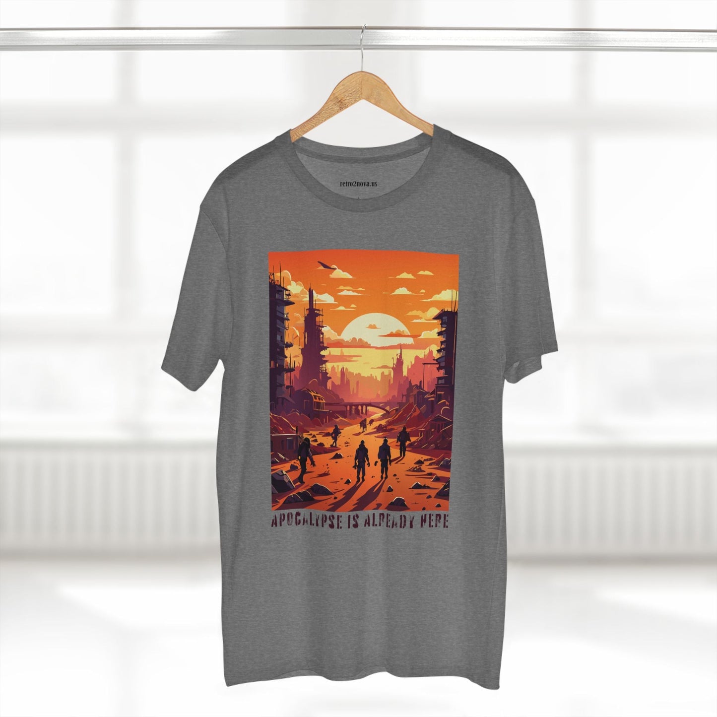 Cataclysm Shirt Doomsday Tee Unisex Premium Cotton Staple Tee Original Art Design By Retro2Nova