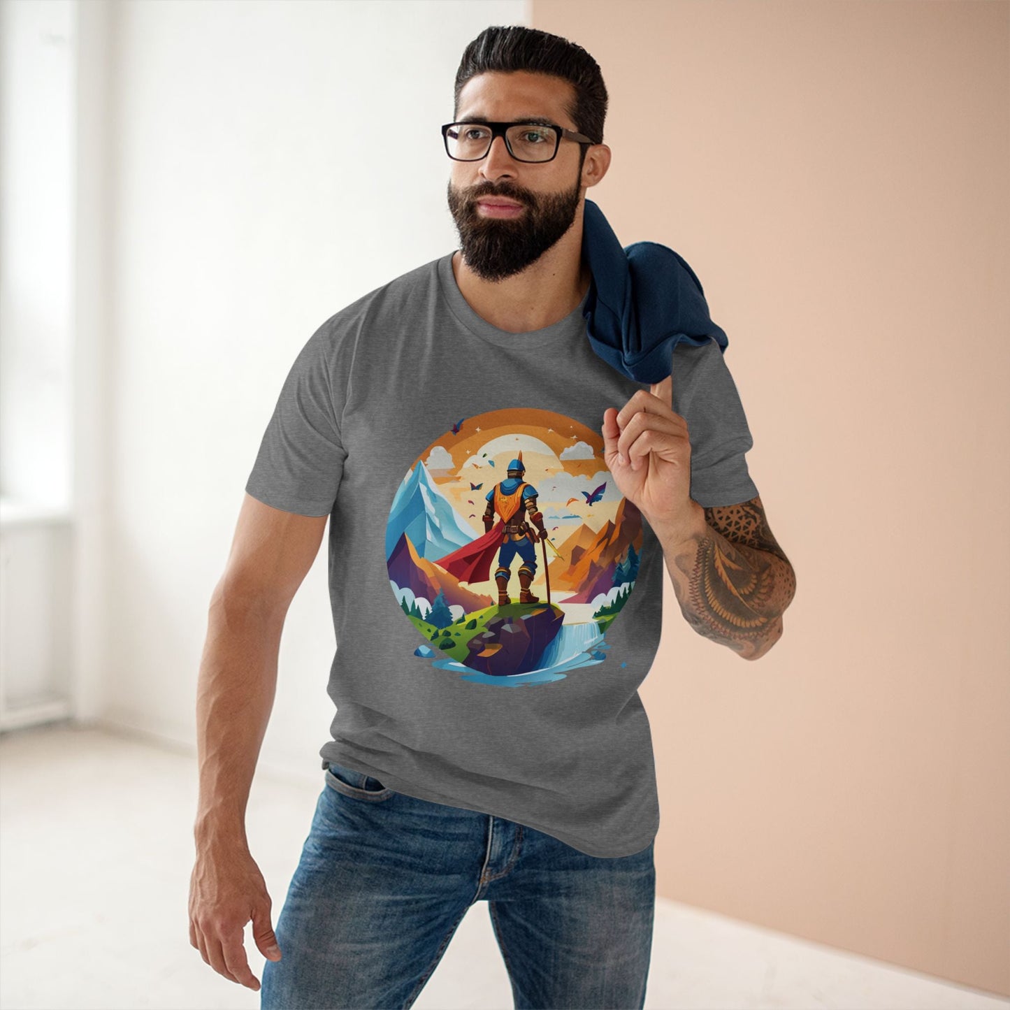 Adventures Graphic Unisex 100 Cotton Staple Tee 8